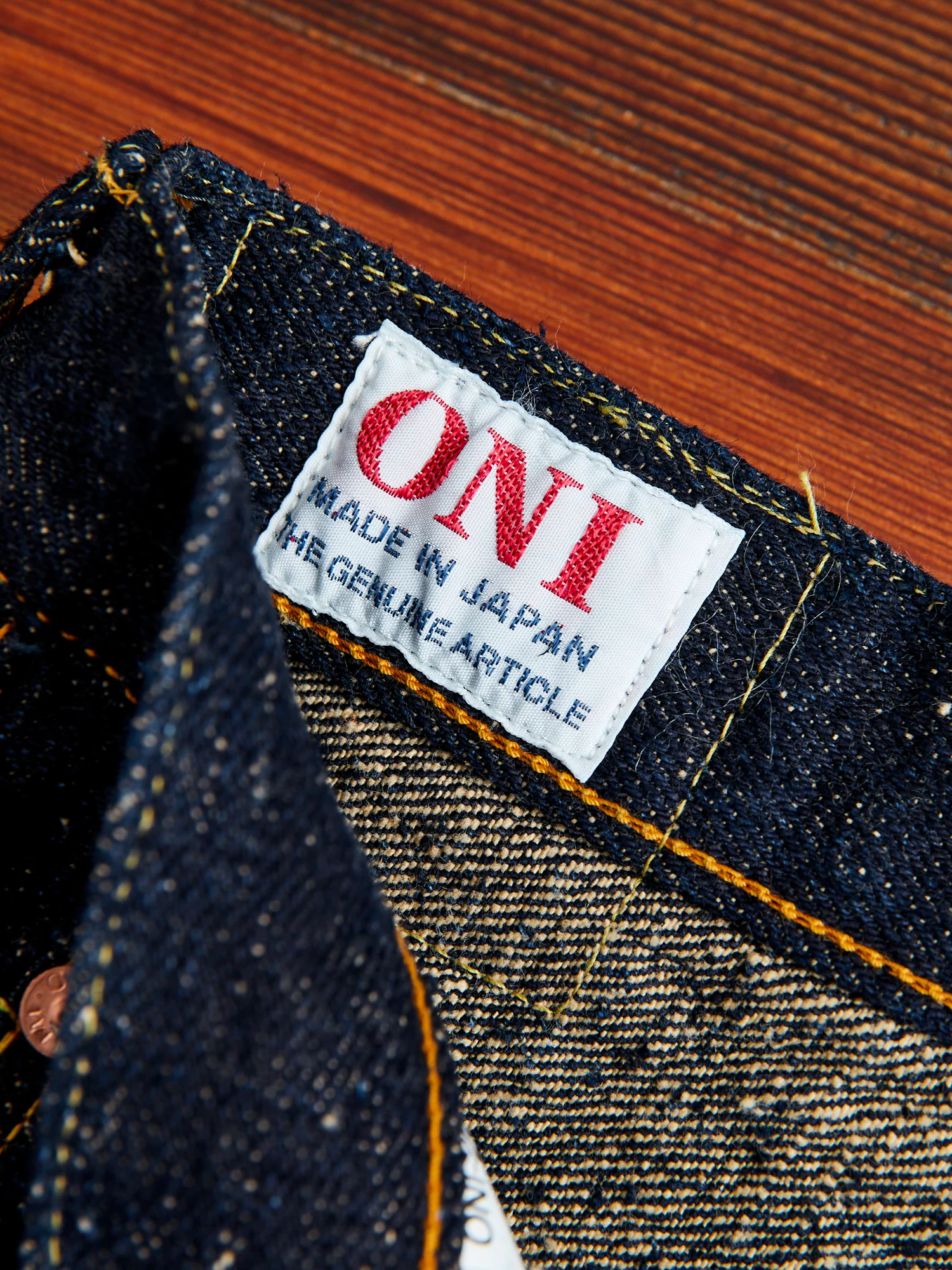 266 "Asphalt" 20oz Selvedge Denim - Regular Straight Fit - Image 9