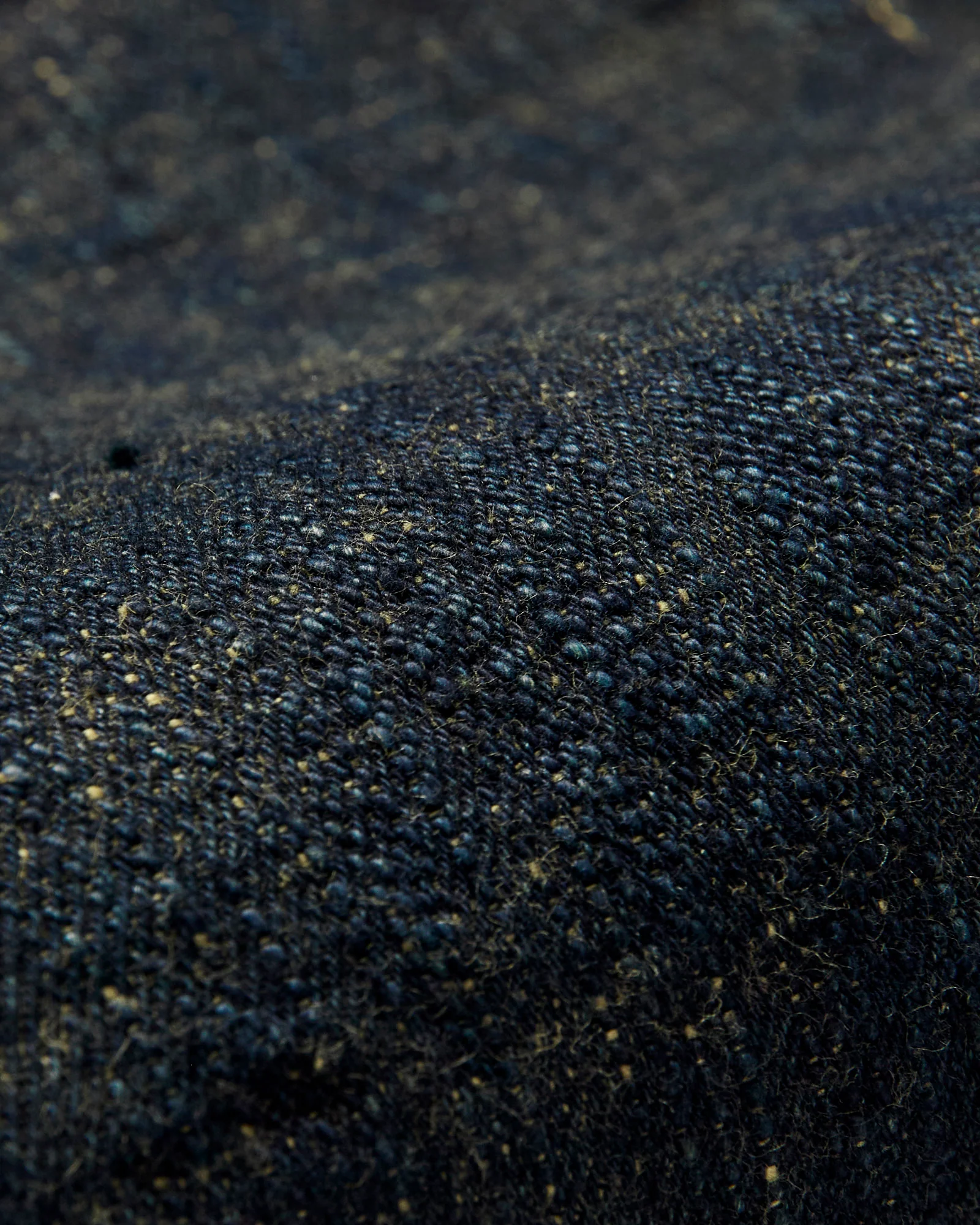 277-Bumpy "Oudo Ochre Overdye" 17oz Selvedge Denim - Just-Right Straight Fit - Image 9