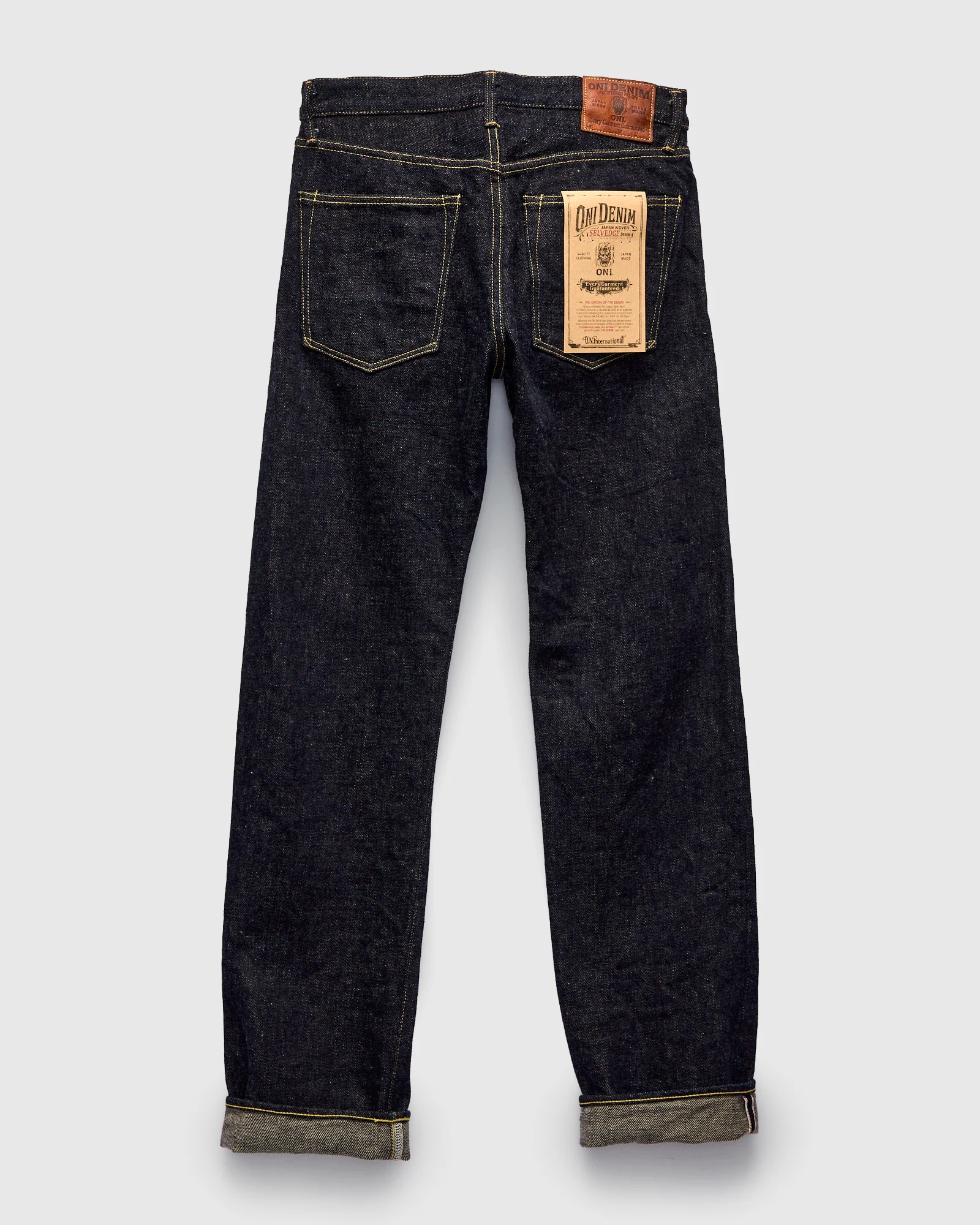 288-DIZR "Dark Indigo Secret Denim" 20oz Selvedge Denim - Classic Straight Fit - Image 3