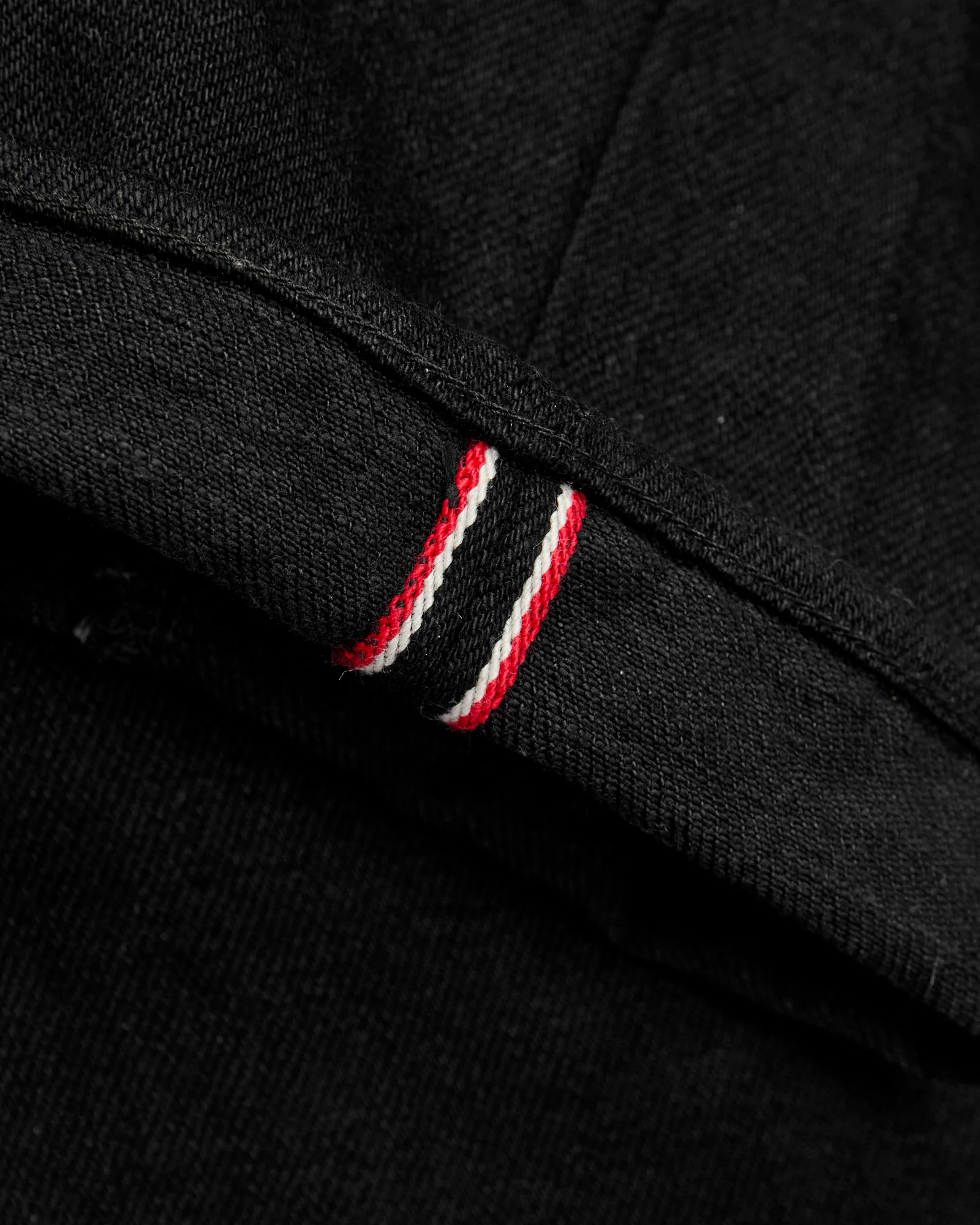 288ZR-BKBK "Secret Black" 20oz Selvedge Denim - Classic Straight Fit - Image 11