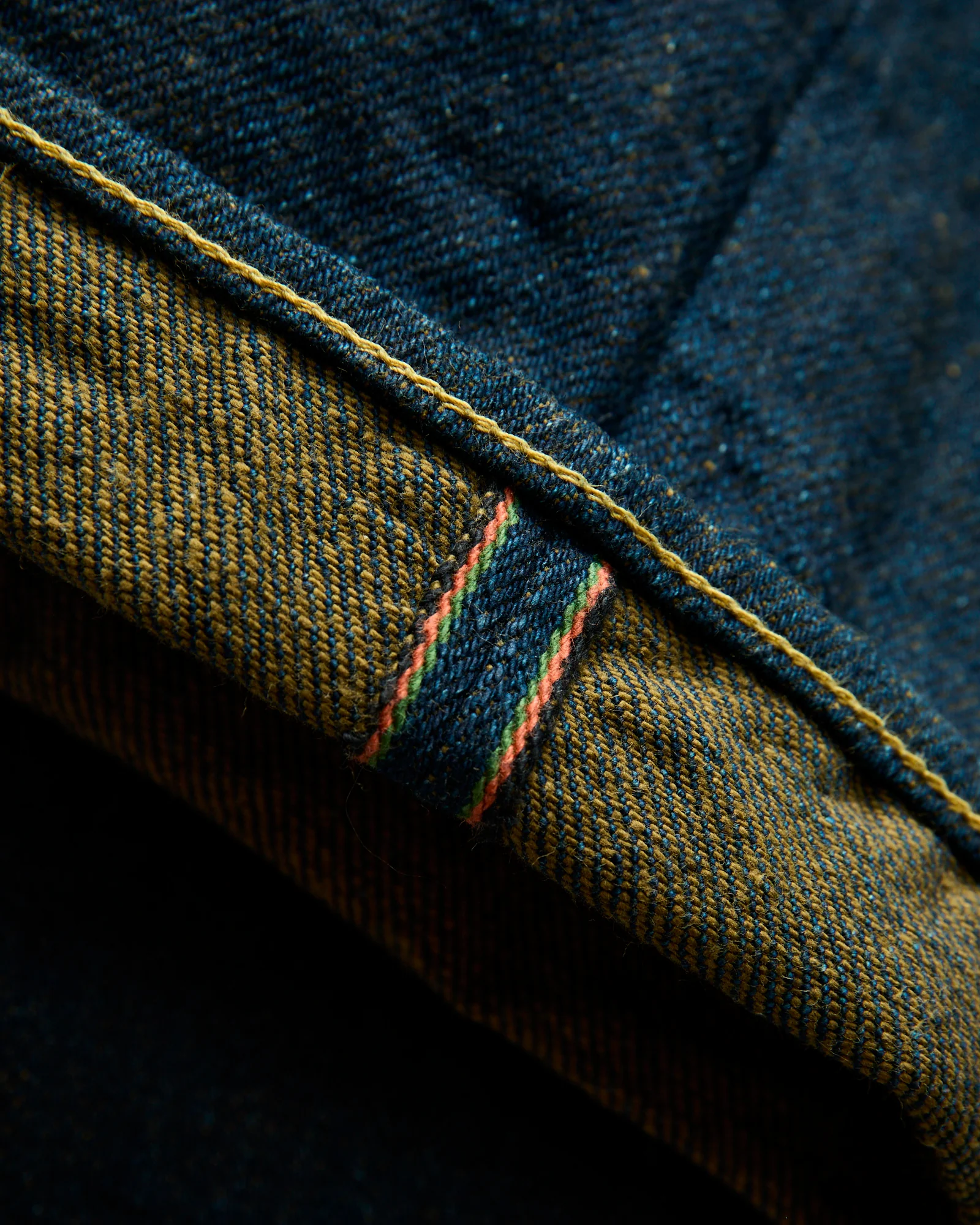 288ZR-OLV "Secret Olive" 20oz Selvedge Denim - Classic Straight Fit - Image 2