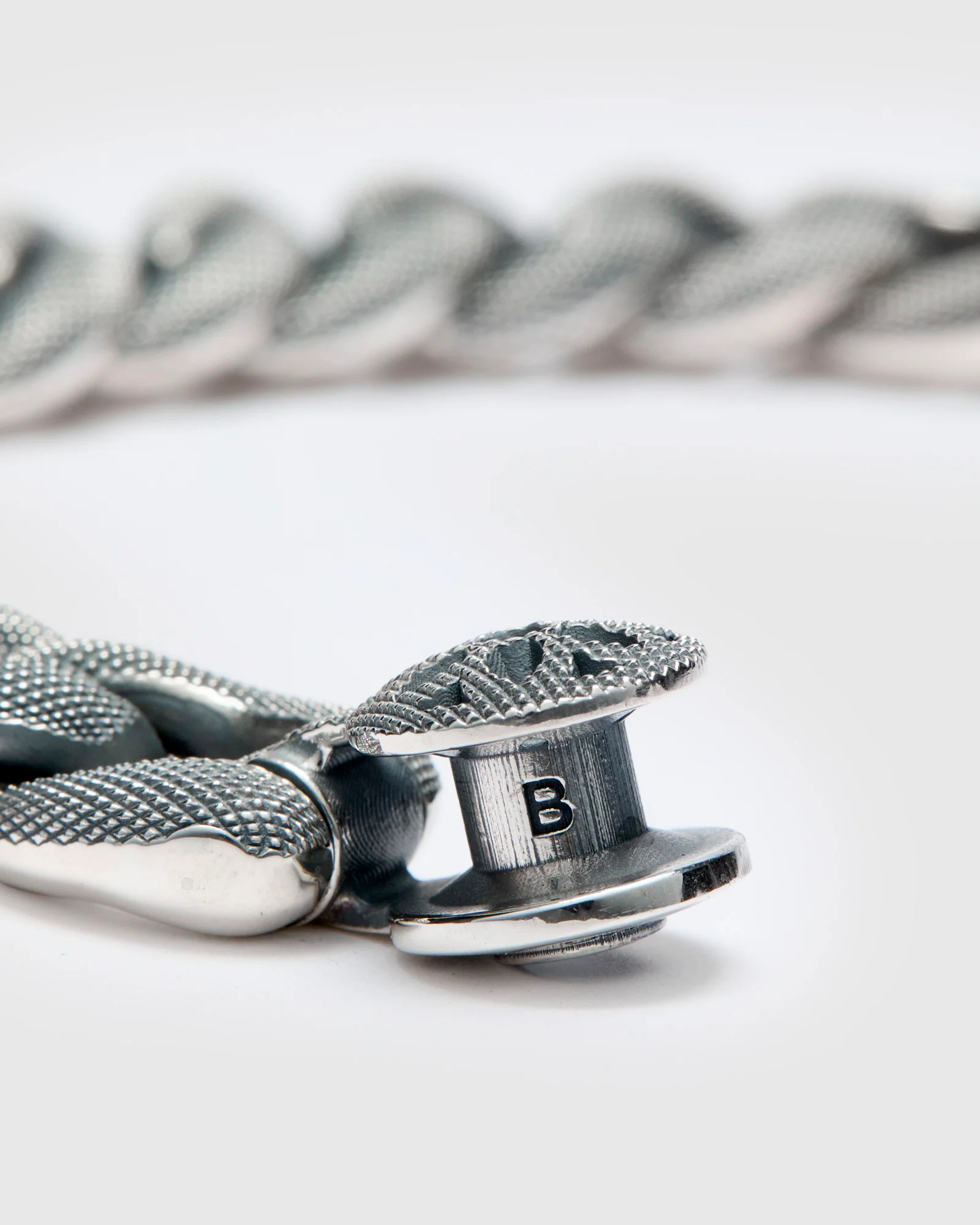 2A Goosebumps Model 10 Bracelet Size B in Sterling Silver - Image 6