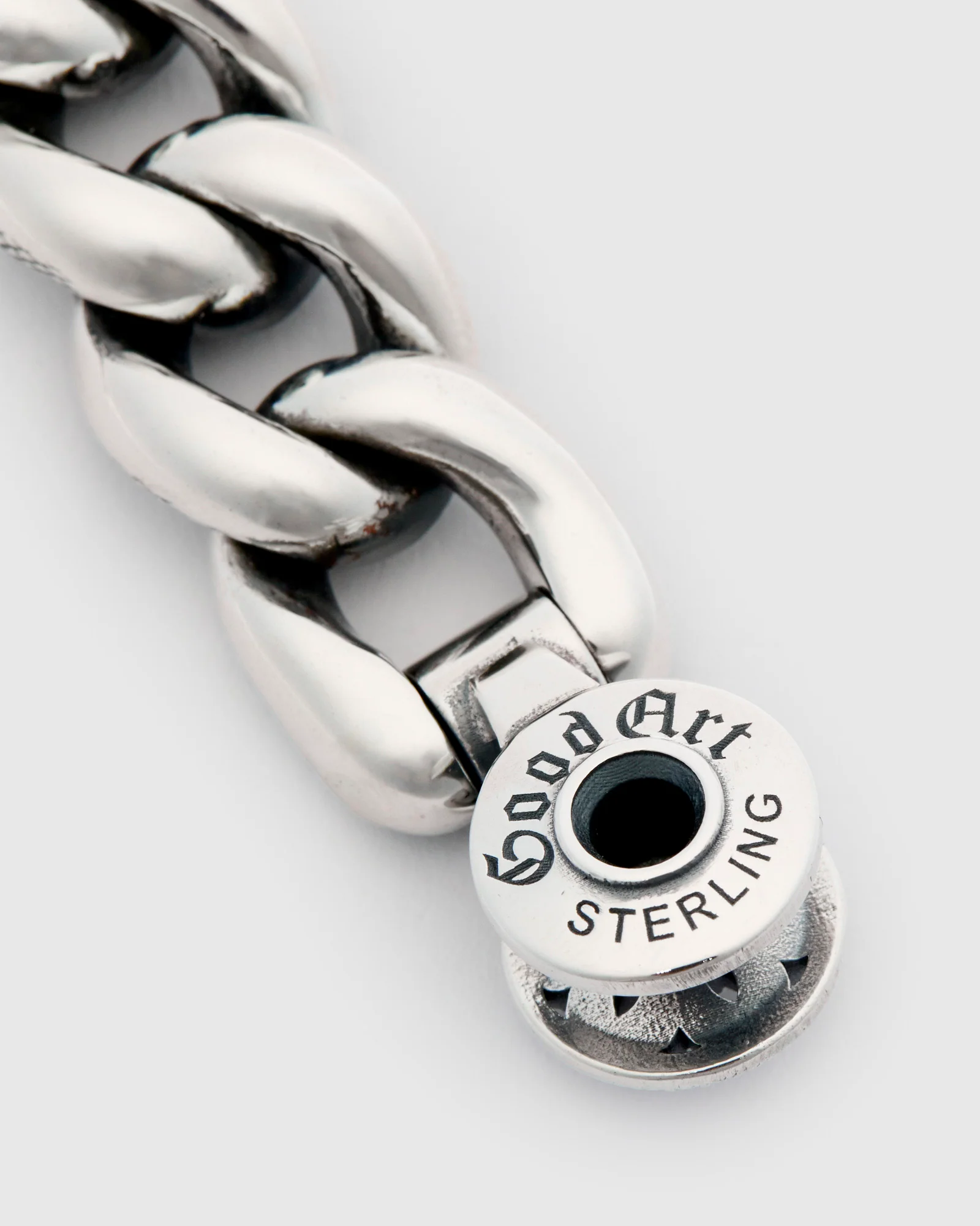 2A Goosebumps Model 10 Bracelet Size B in Sterling Silver - Image 7