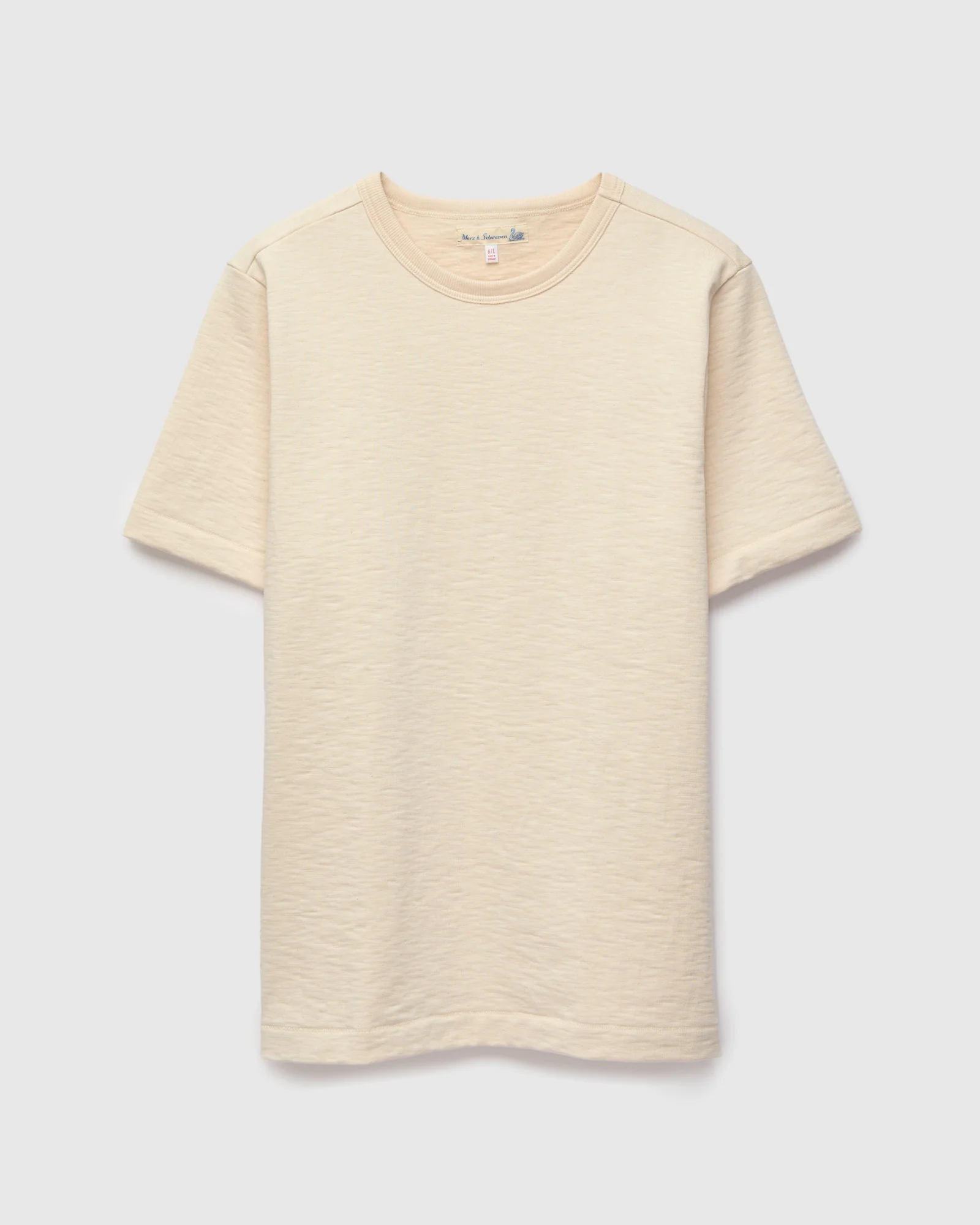 2S14 "Good Originals" Super Heavyweight 10.7oz Loopwheel T-Shirt in Natural