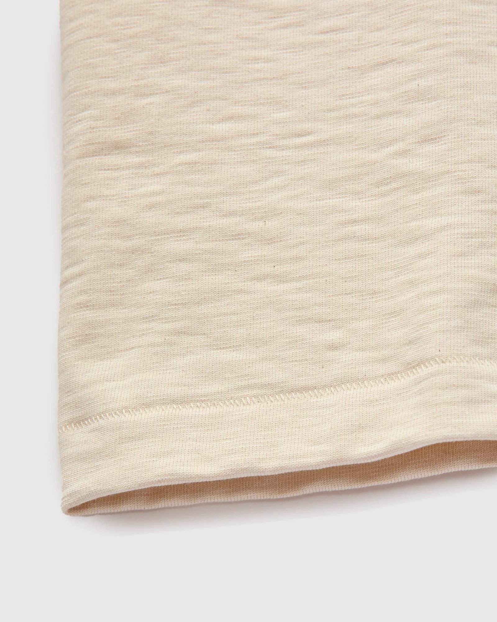 2S14 "Good Originals" Super Heavyweight 10.7oz Loopwheel T-Shirt in Natural - Image 5