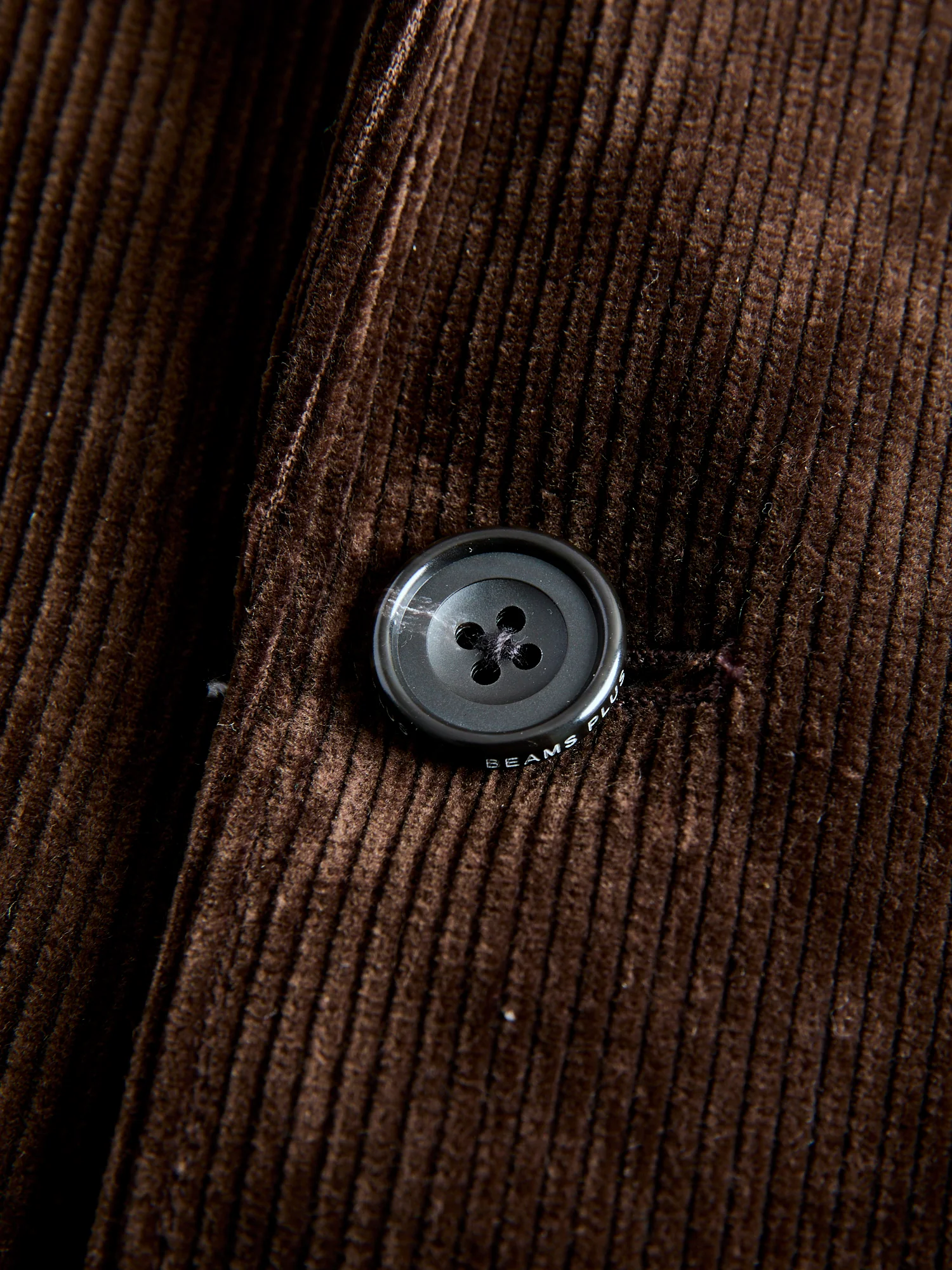 3B Comfort Corduroy Jacket in Dark Brown - Image 6