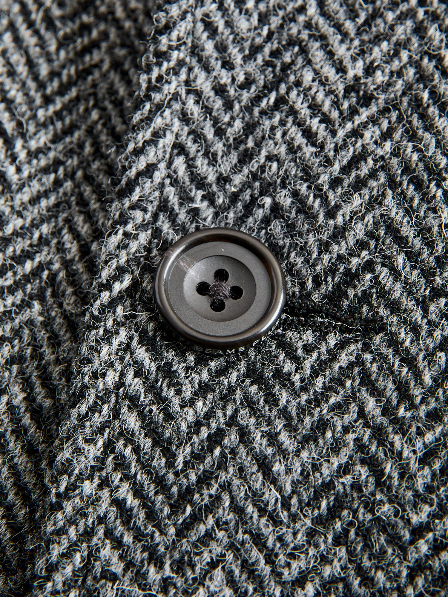 3B Comfort Harris Tweed Jacket in Grey Herringbone - Image 8