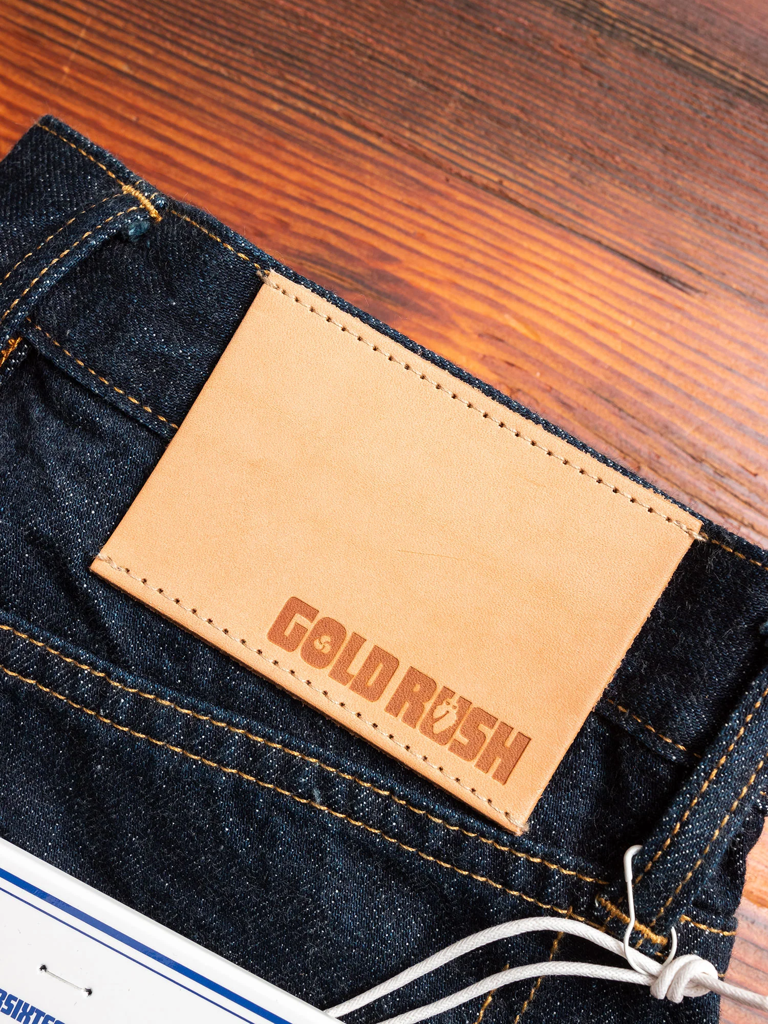 3sixteen x Blue Owl "Gold Rush" Selvedge Denim - Classic Tapered Fit - Image 3