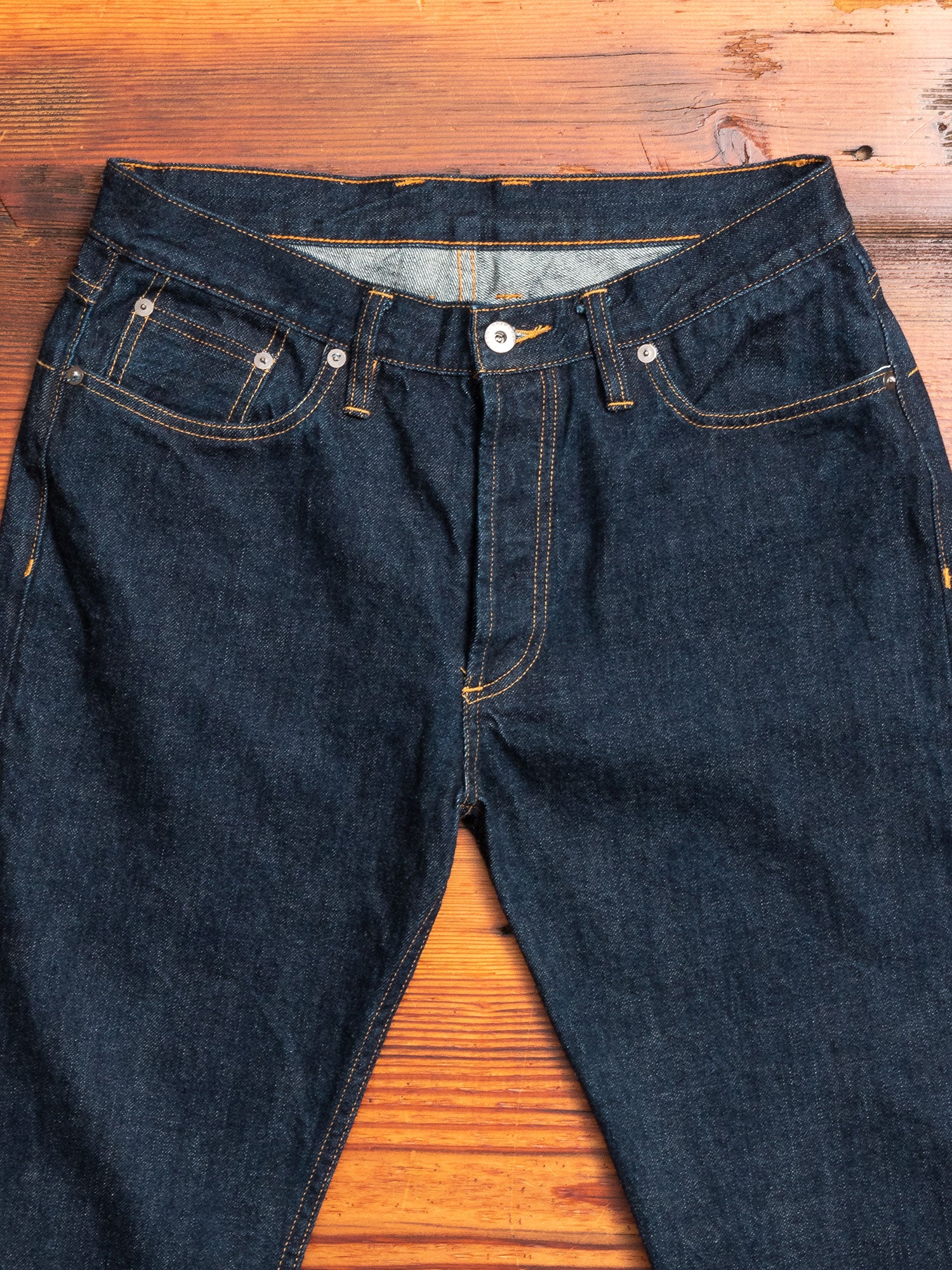 3sixteen x Blue Owl "Gold Rush" Selvedge Denim - Classic Tapered Fit - Image 4