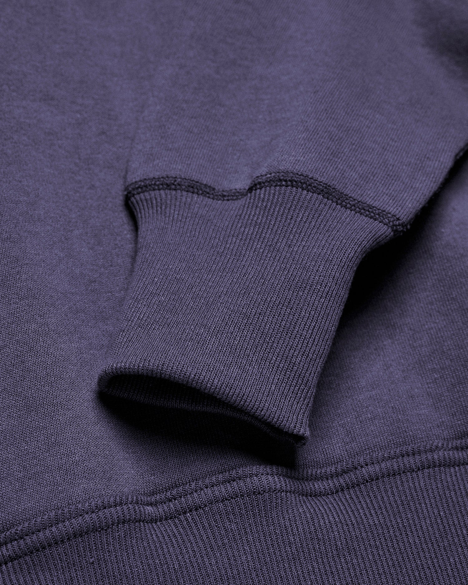 401 Loopwheel Sweatshirt in Eggplant - Image 5