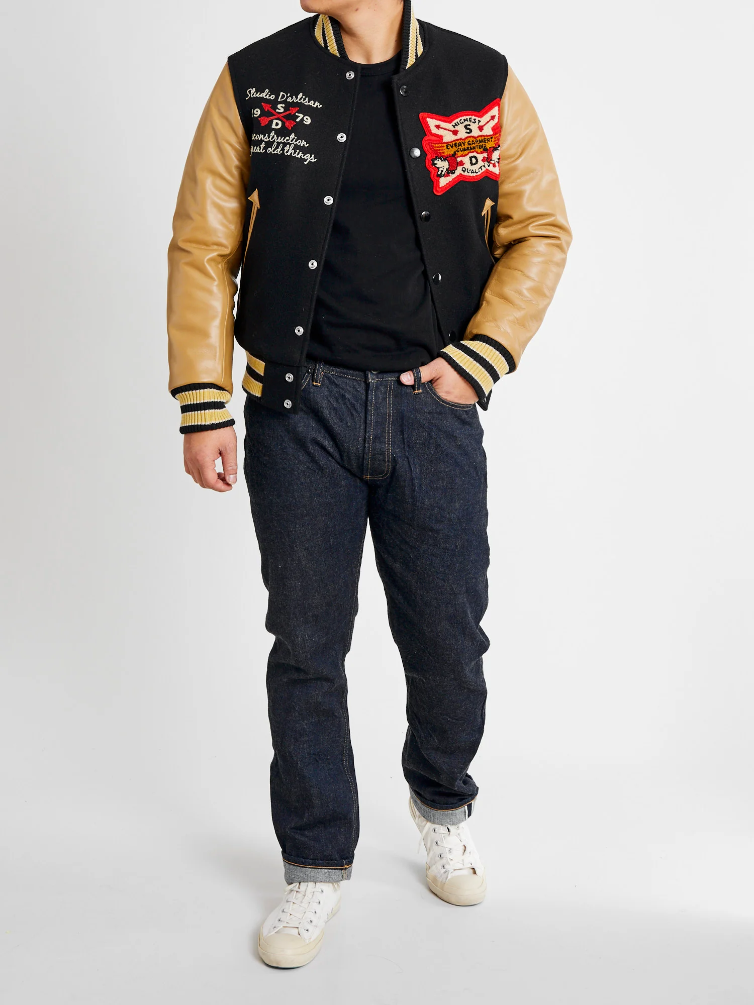 Anniversary Stadium Jacket in Black - Image 15