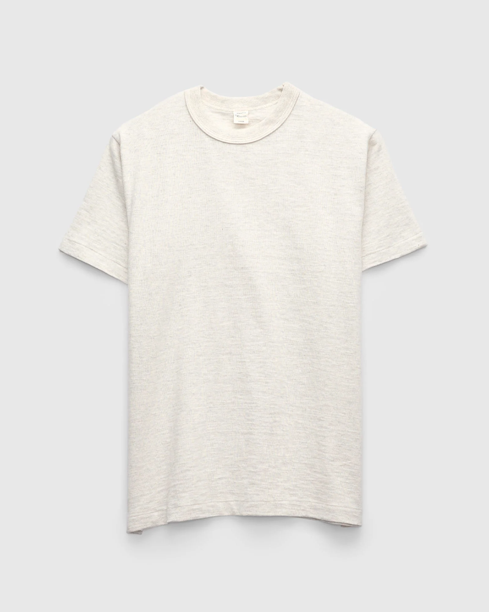4601 Tube Knit Tee in Oatmeal