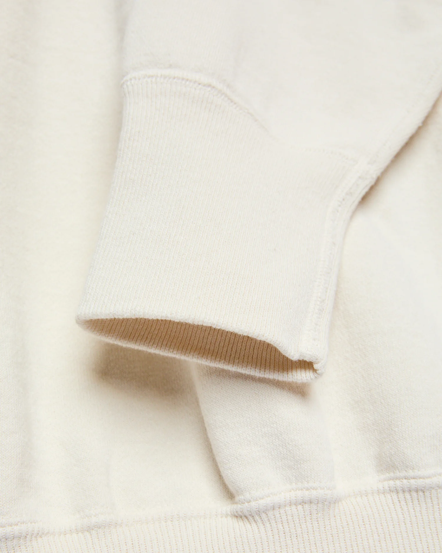 461 "Fremont" Loopwheel Sweatshirt in Cream - Image 5