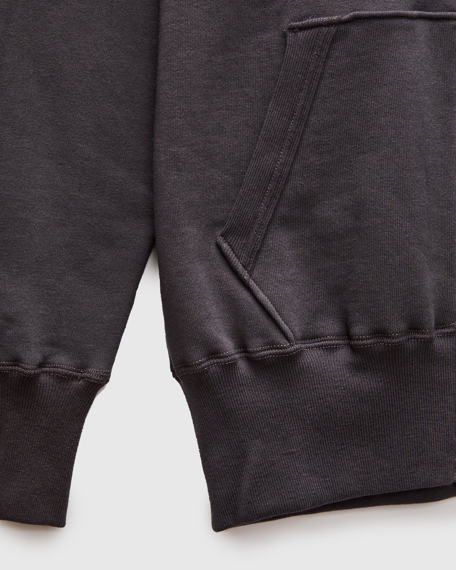 496 Freedom Sleeve Zip Hoodie in Dark Navy - Image 6