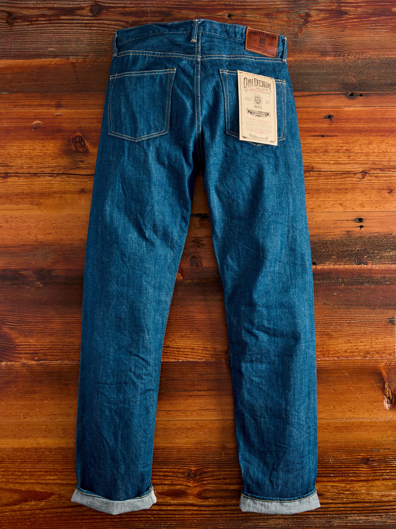570-OFBD "Old Fade Blue" 13.7oz Selvedge Denim - Classic Straight Fit - Image 4