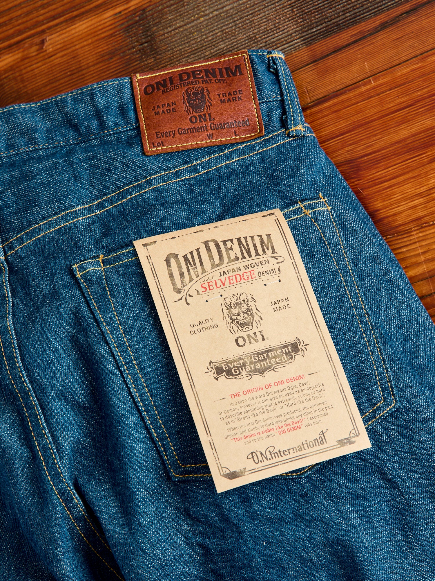 570-OFBD "Old Fade Blue" 13.7oz Selvedge Denim - Classic Straight Fit - Image 8