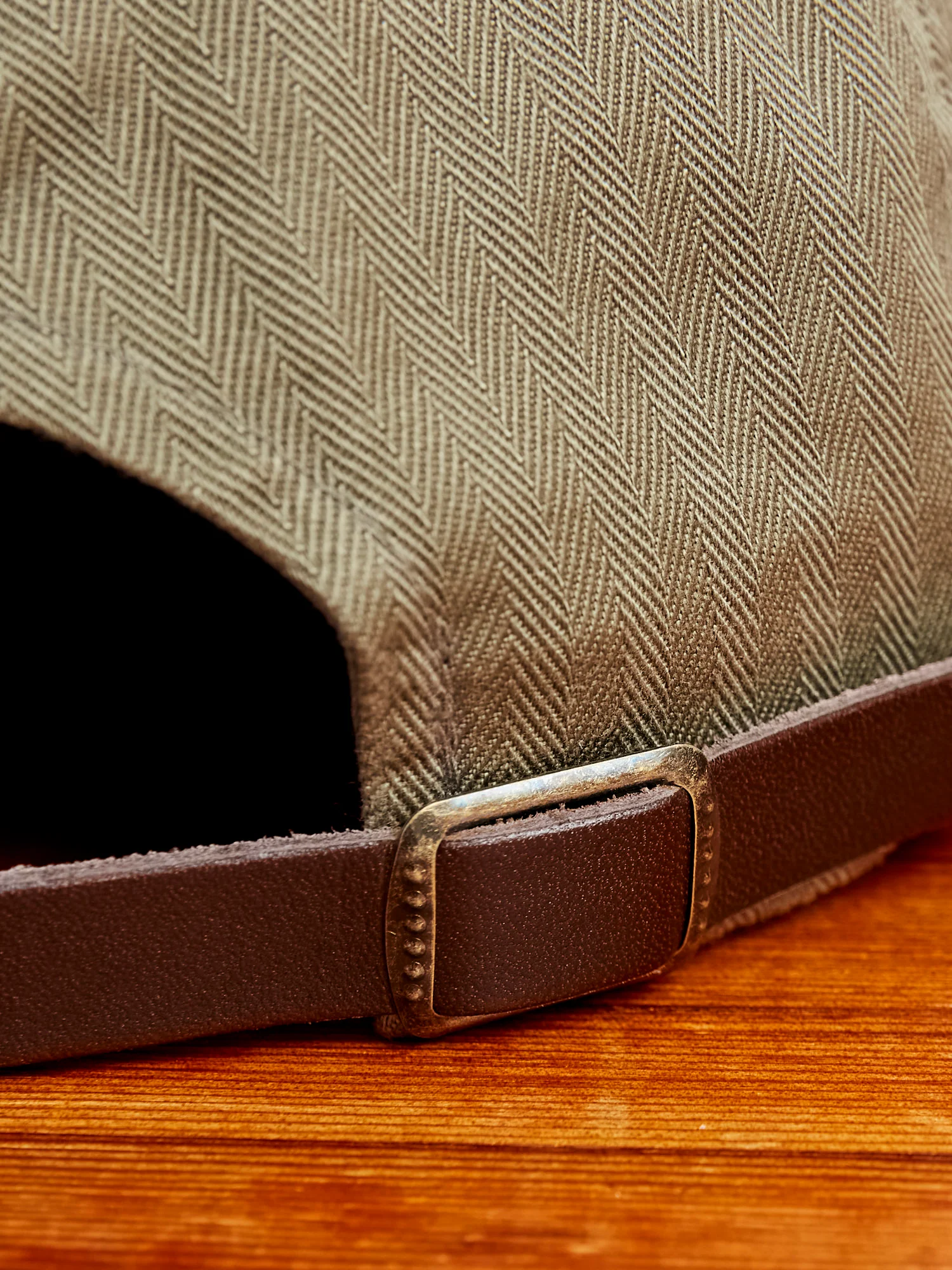 6-Panel HBT Cap in Olive - Image 4