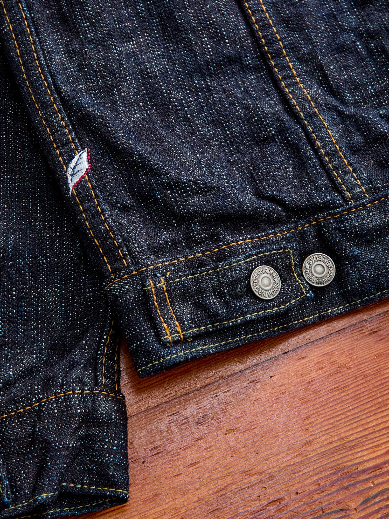 6111 16oz "Double Slub" Type-2 Denim Jacket in Indigo - Image 16