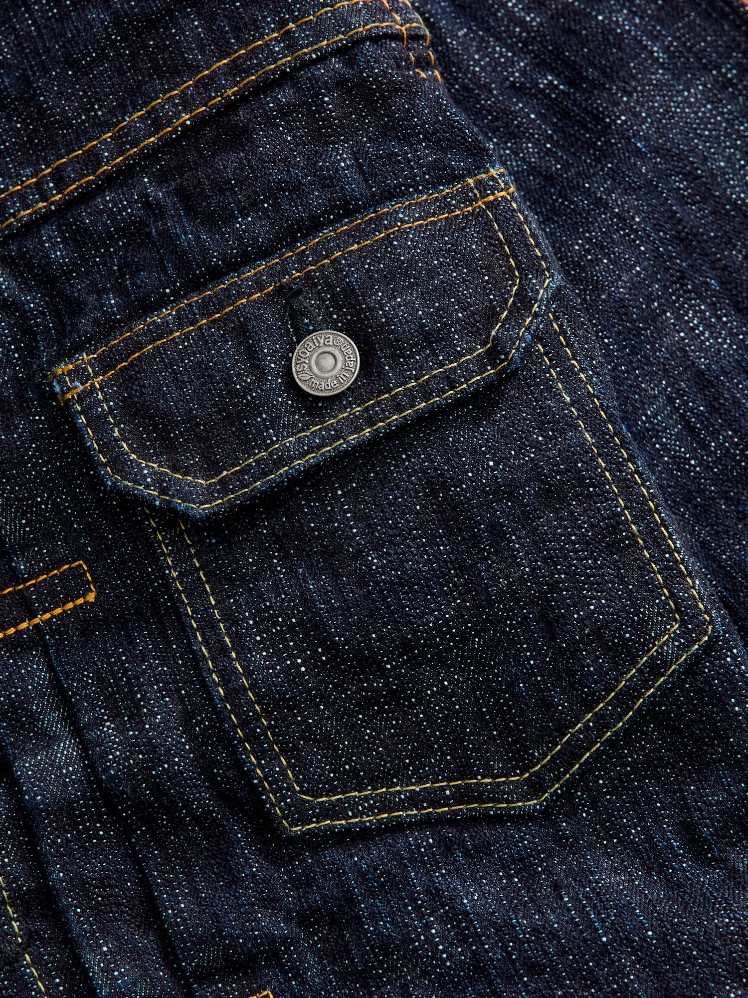 6111 16oz "Double Slub" Type-2 Denim Jacket in Indigo - Image 6