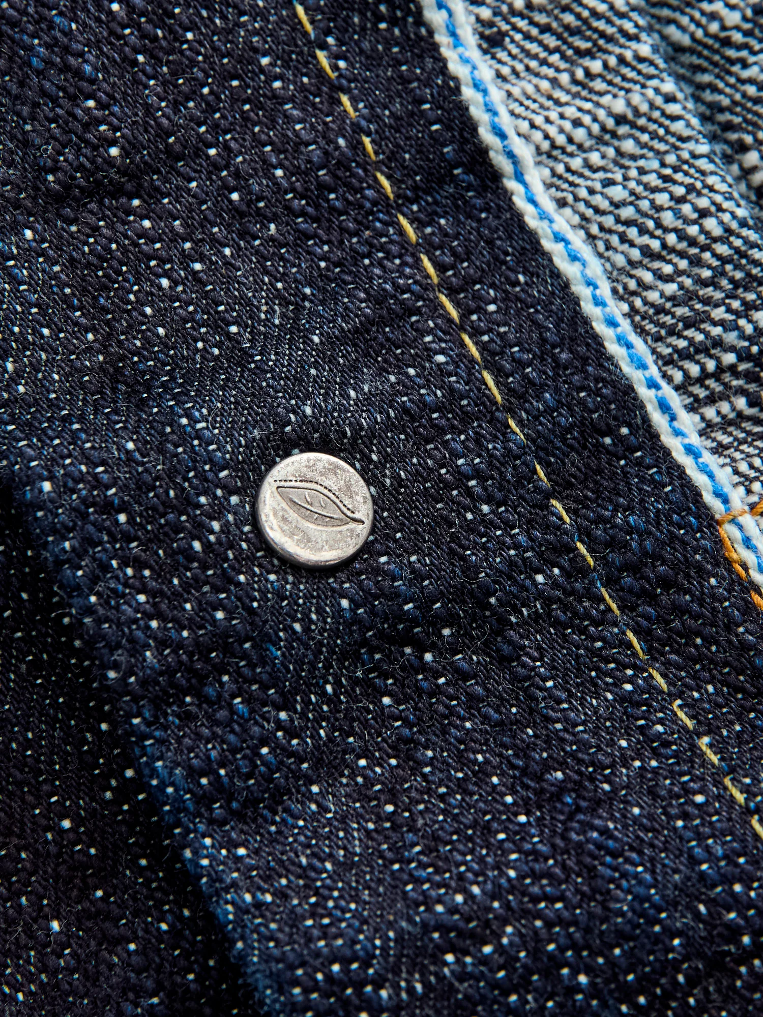 6112 16oz "Double Slub" Type-3 Denim Jacket in Indigo - Image 12