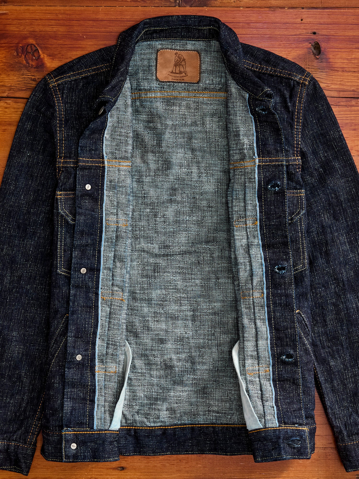6112 16oz "Double Slub" Type-3 Denim Jacket in Indigo - Image 5