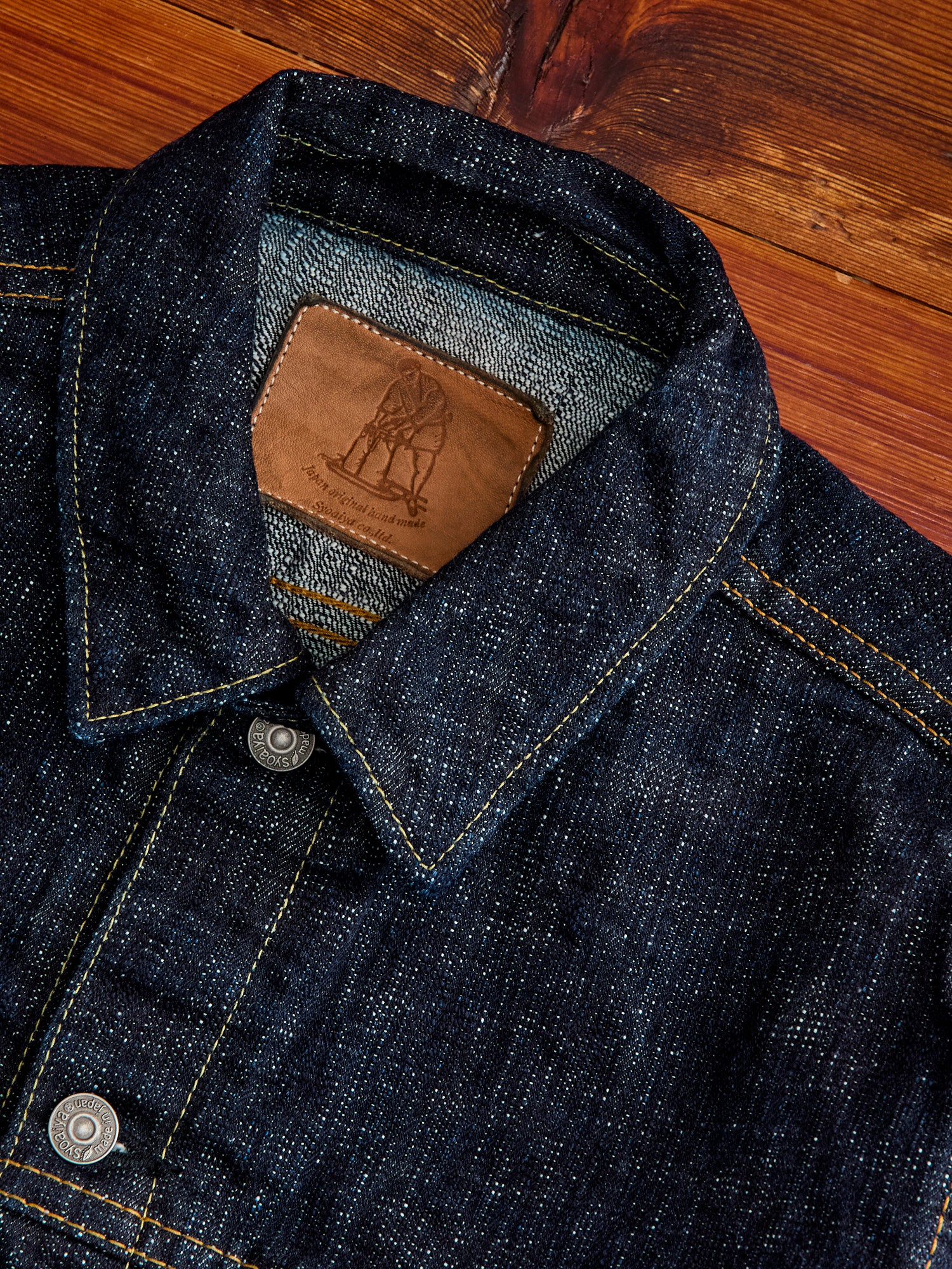 6112 16oz "Double Slub" Type-3 Denim Jacket in Indigo - Image 6