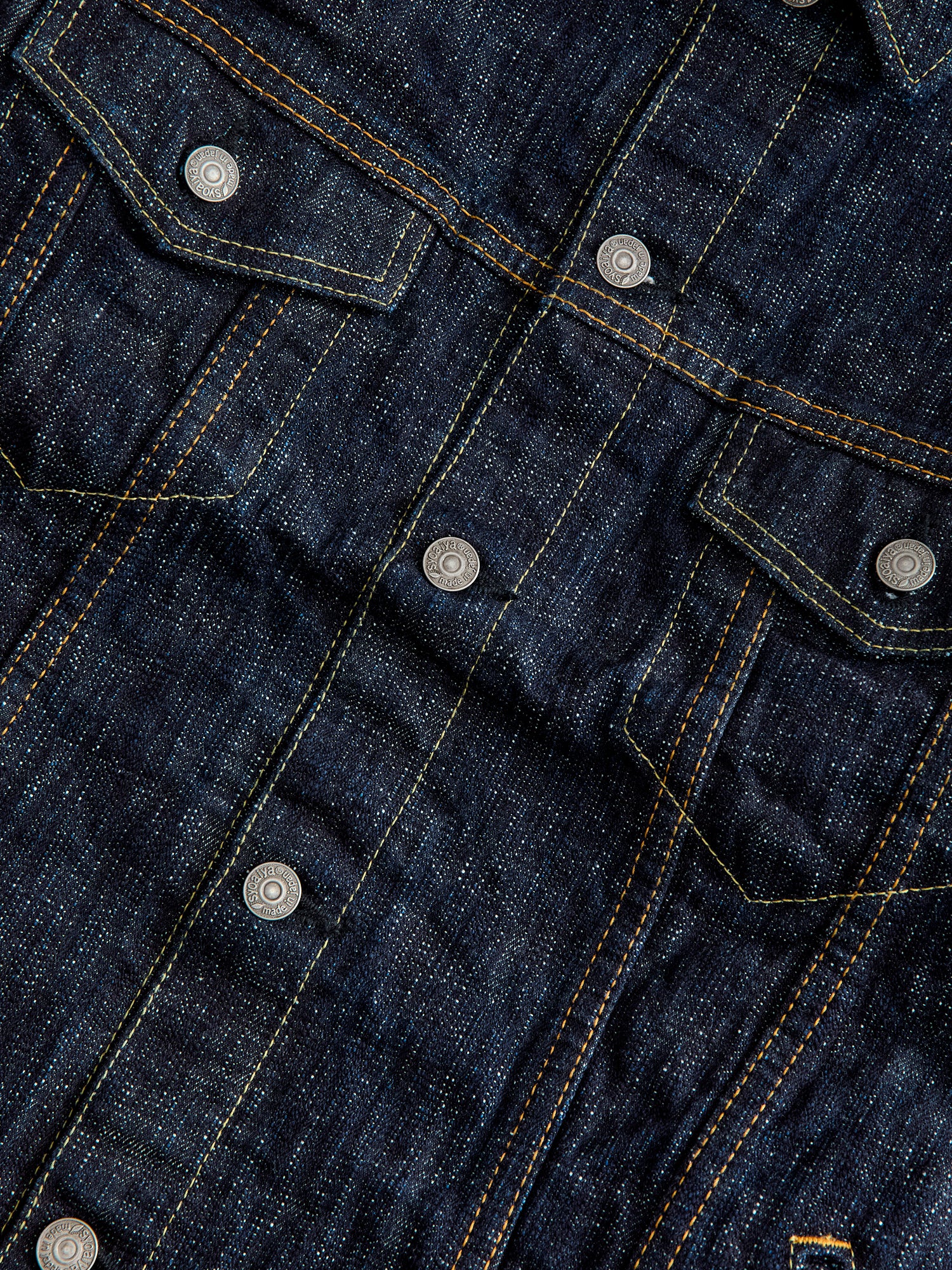 6112 16oz "Double Slub" Type-3 Denim Jacket in Indigo - Image 8