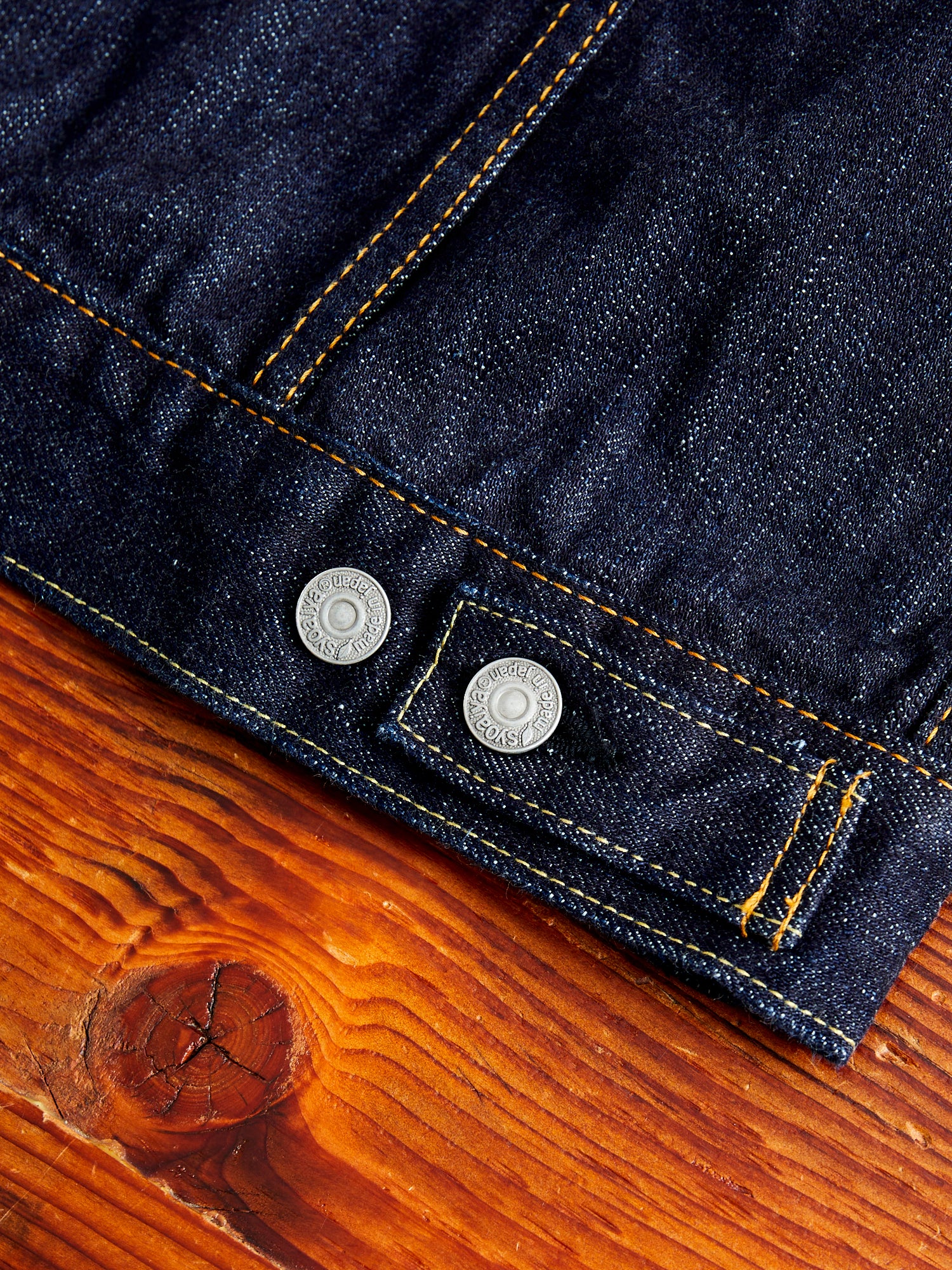 6114 14oz Type-3 Denim Jacket in Indigo - Image 14
