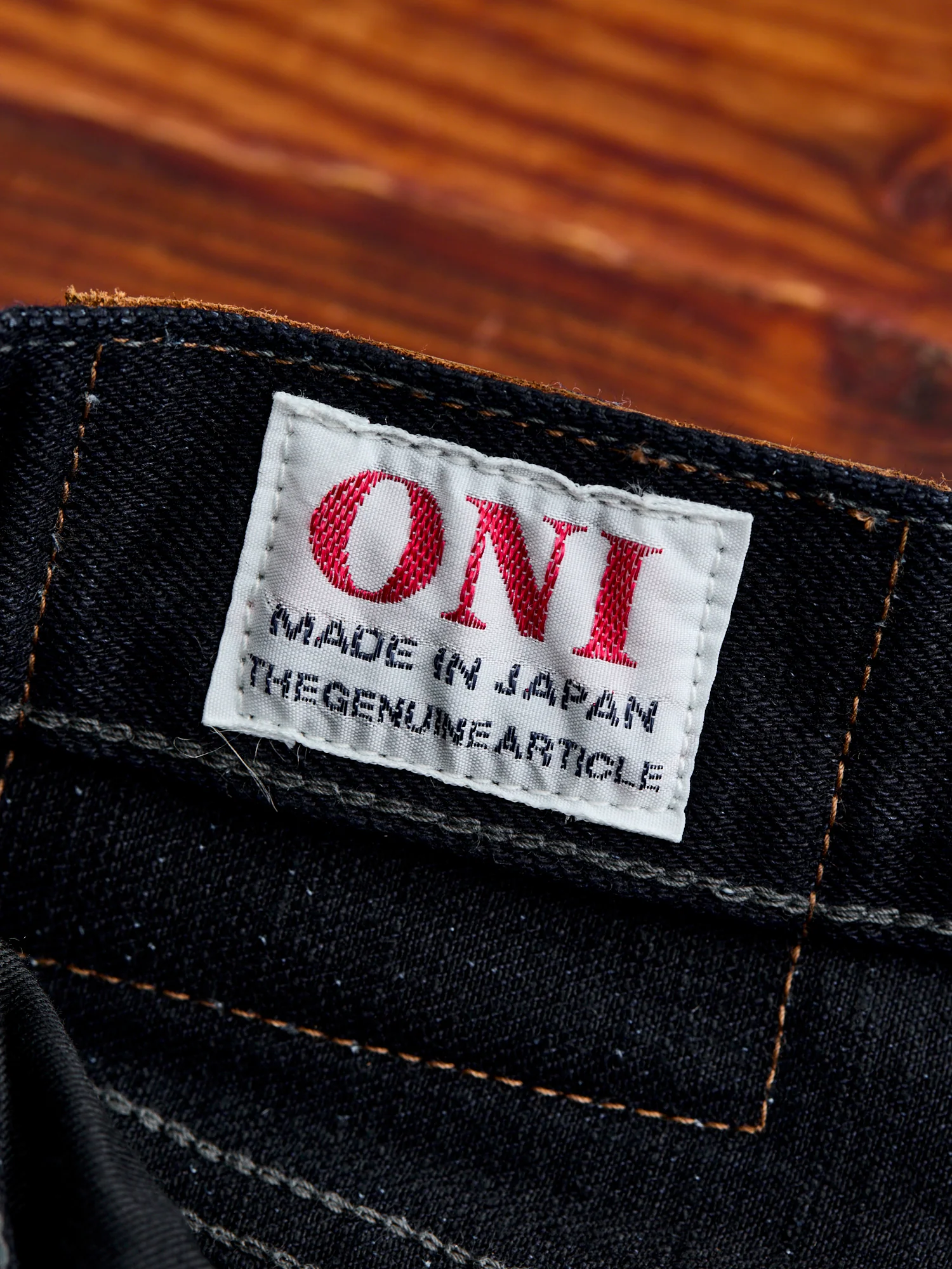622-14BLK "Indigo Black" 14oz Selvedge Denim - Relaxed Tapered Fit - Image 11