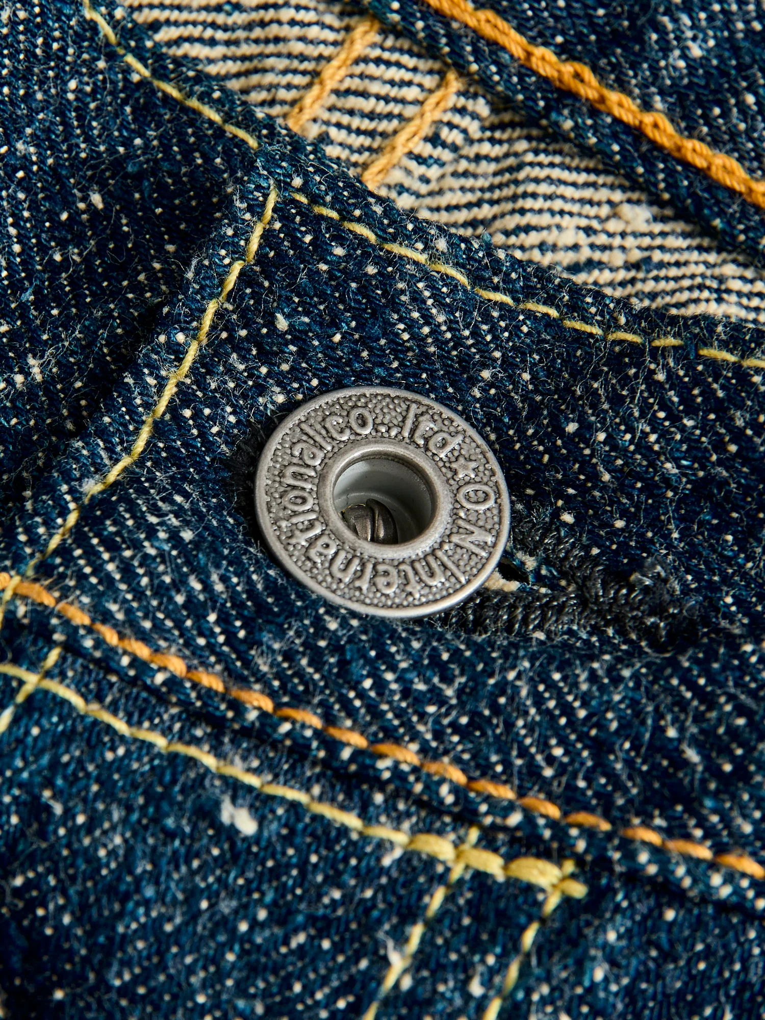 622-CCD "Crushed Concrete" 15oz Selvedge Denim - Relaxed Tapered Fit - Image 8