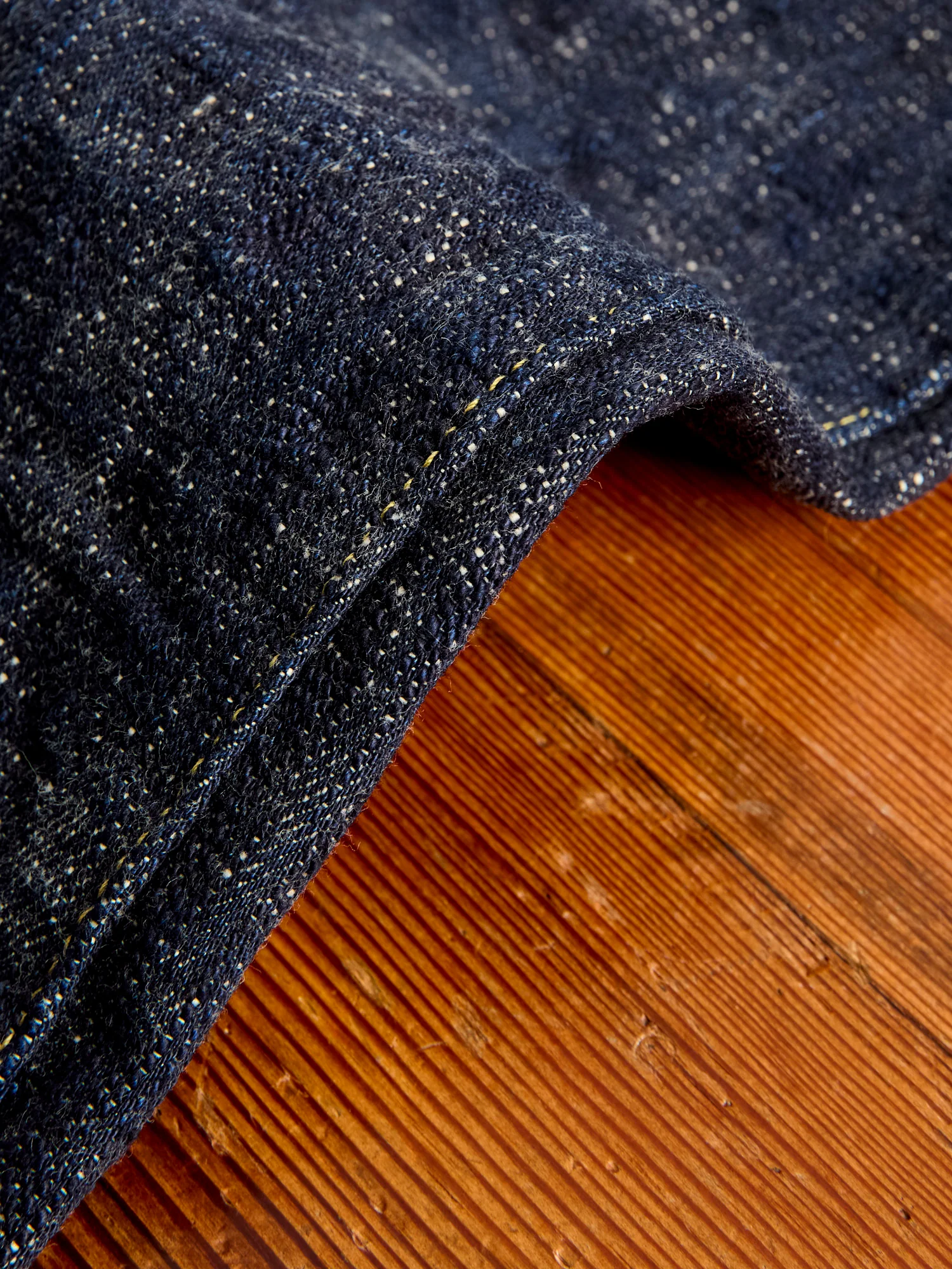 622 "Kasuri" 17oz Slub Selvedge Denim - Relaxed Tapered Fit - Image 10