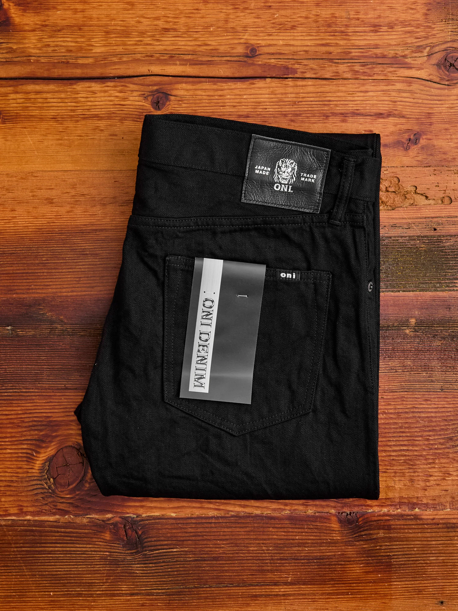 642-13BK "Jet Black" 13oz Selvedge Denim - Relaxed Tapered Fit - Image 2