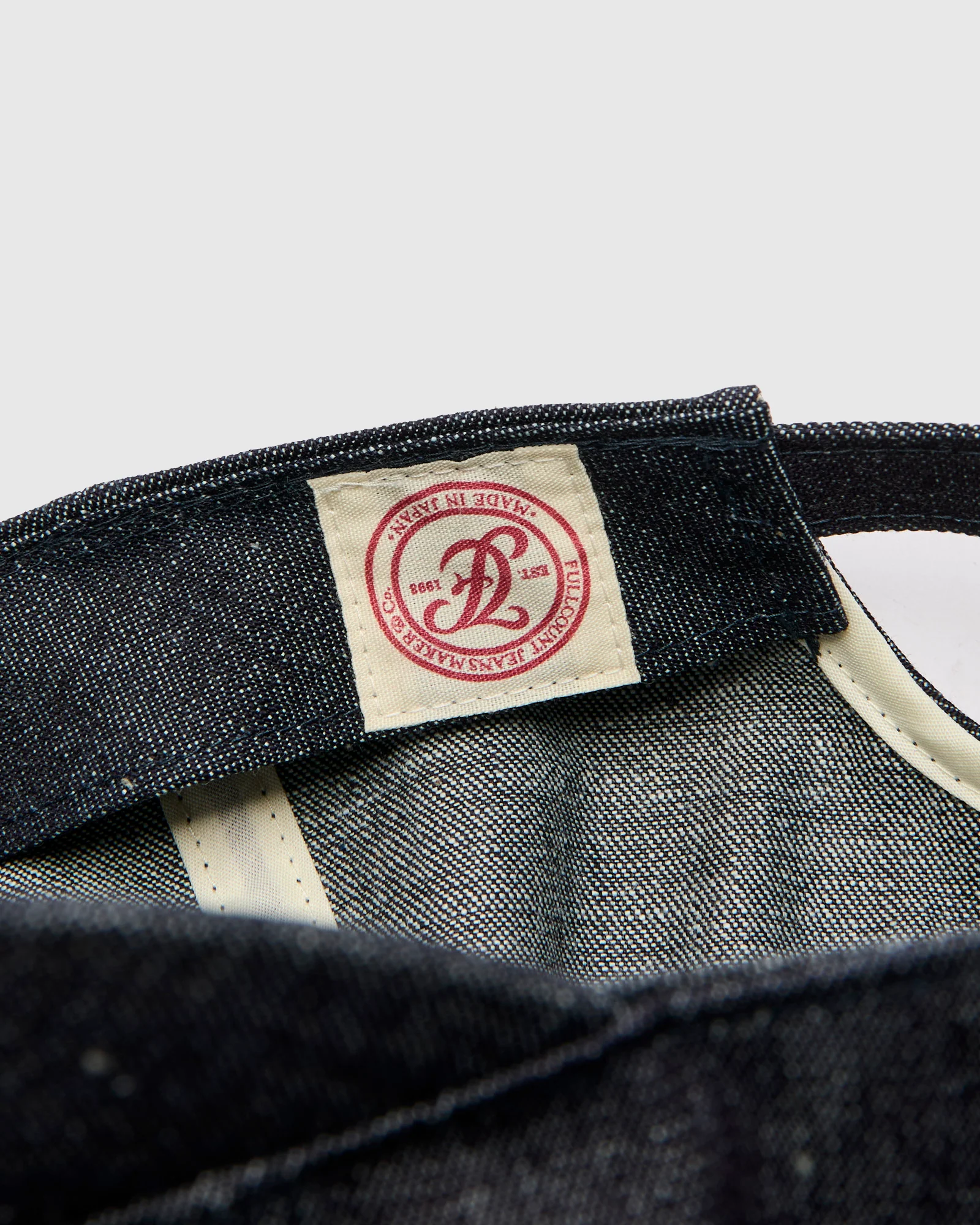 Patch Denim Baseball Cap in Indigo - Image 6