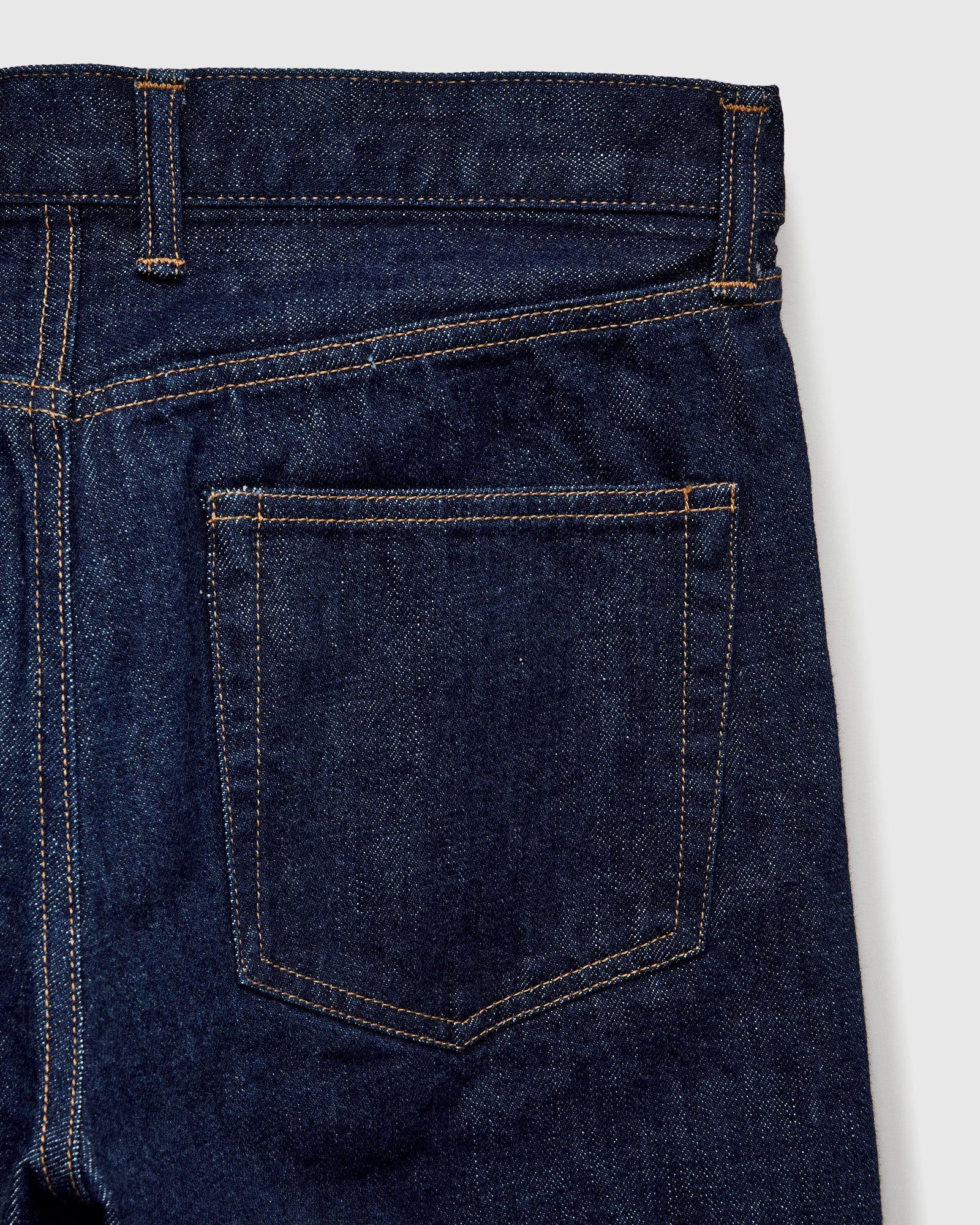 "70's Vintage" Selvedge Denim in Straight Fit - Image 3