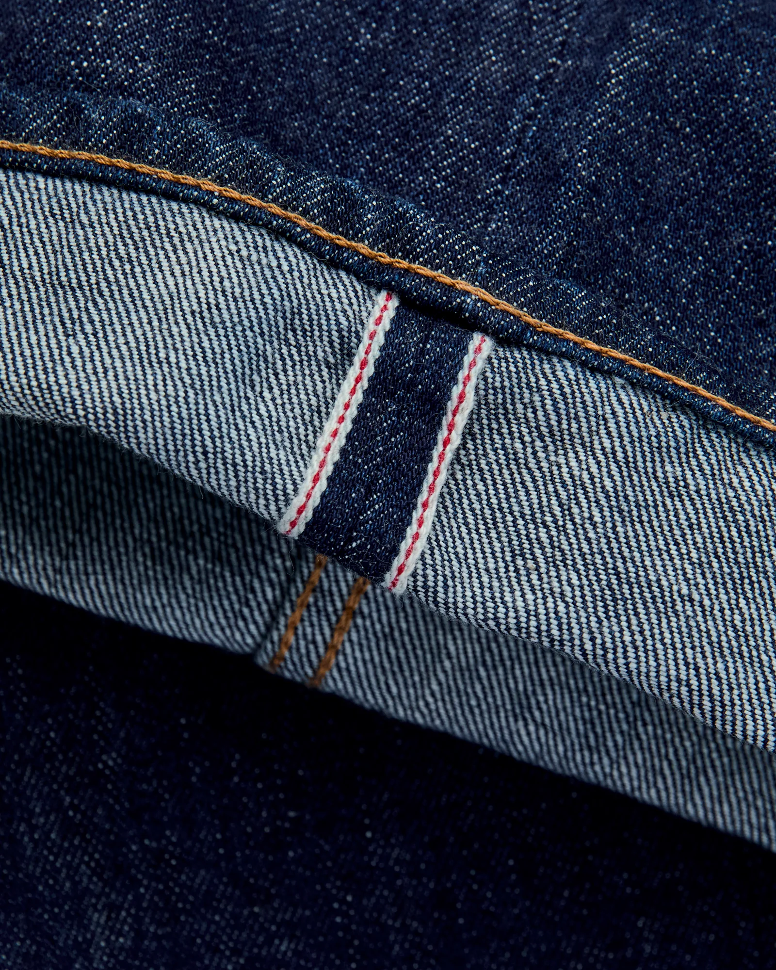 "70's Vintage" Selvedge Denim in Straight Fit - Image 9