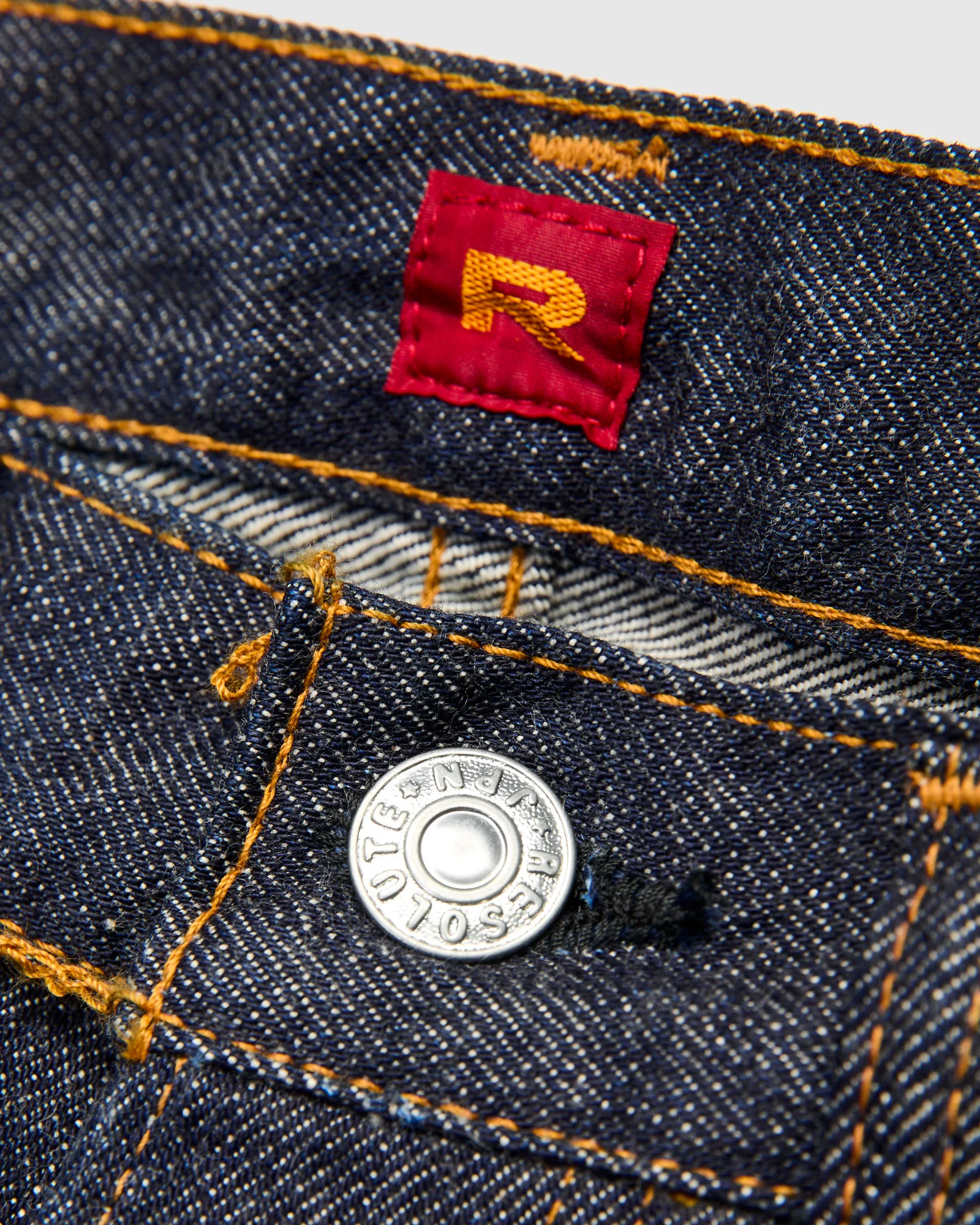 710 "66 Model" 14oz Rinsed Selvedge Denim - Slim Straight Fit - Image 7