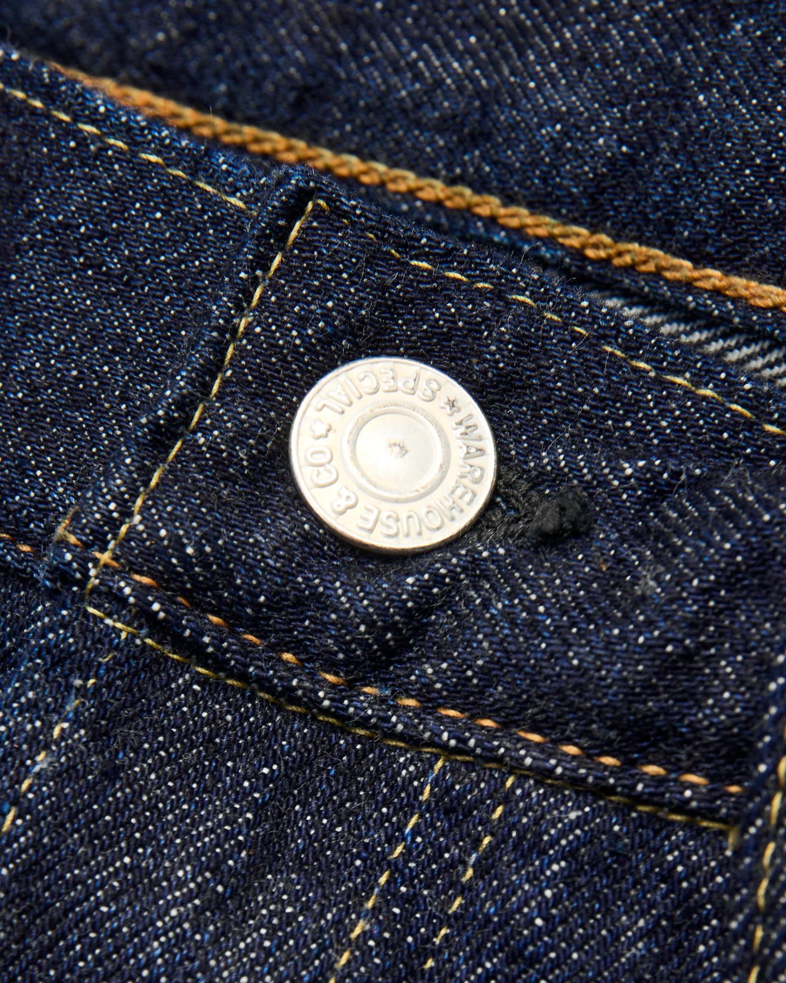 "Lot 800XX" 14.5oz Rinsed Selvedge Denim - Regular Straight Fit - Image 6