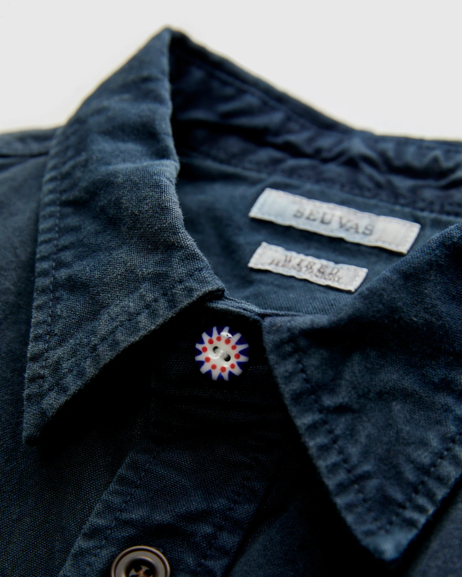 8oz Canvas Flap Workshirt in Logwood - Image 5