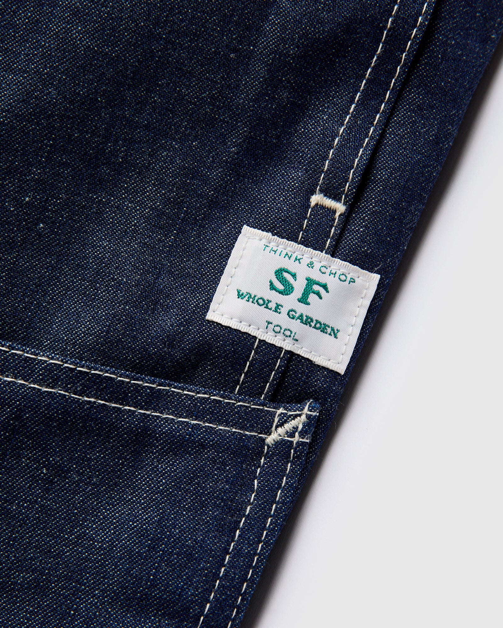 9.5oz Denim Fall Leaf Tough Pants in Indigo - Image 6