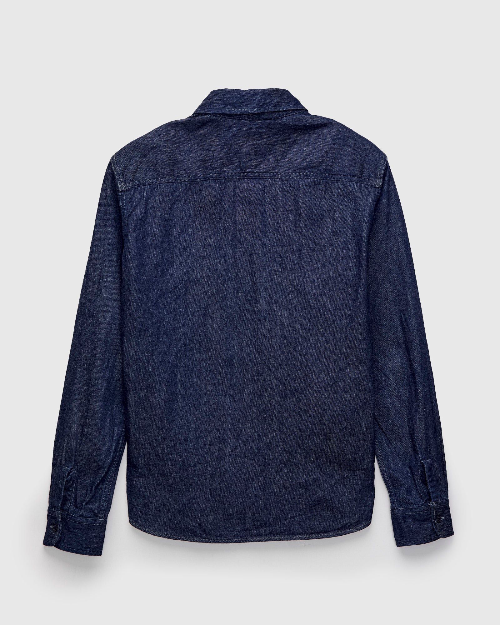 9oz Denim Workshirt in Indigo - Image 8