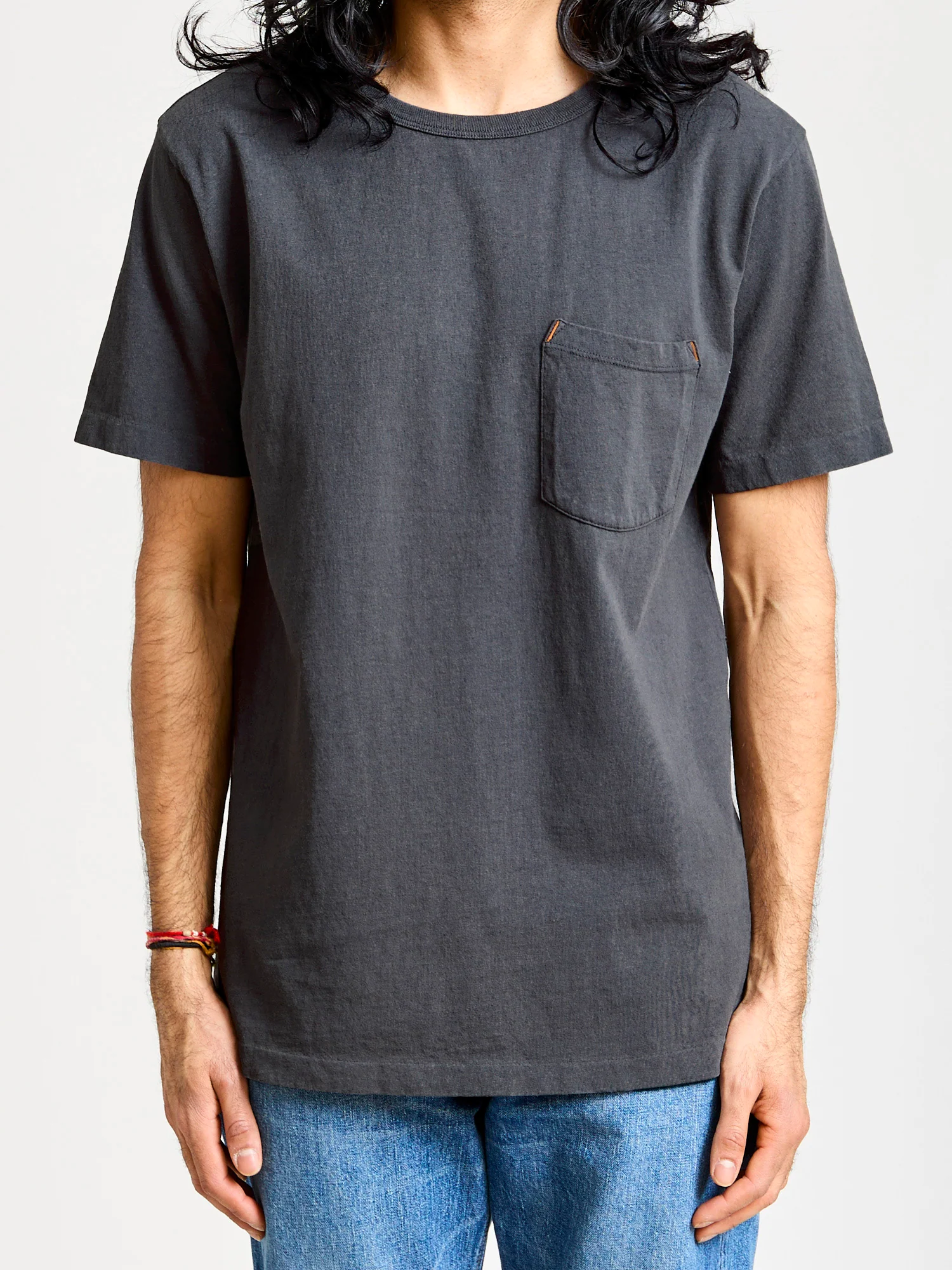9oz Pocket T-Shirt in Midnight - Image 2