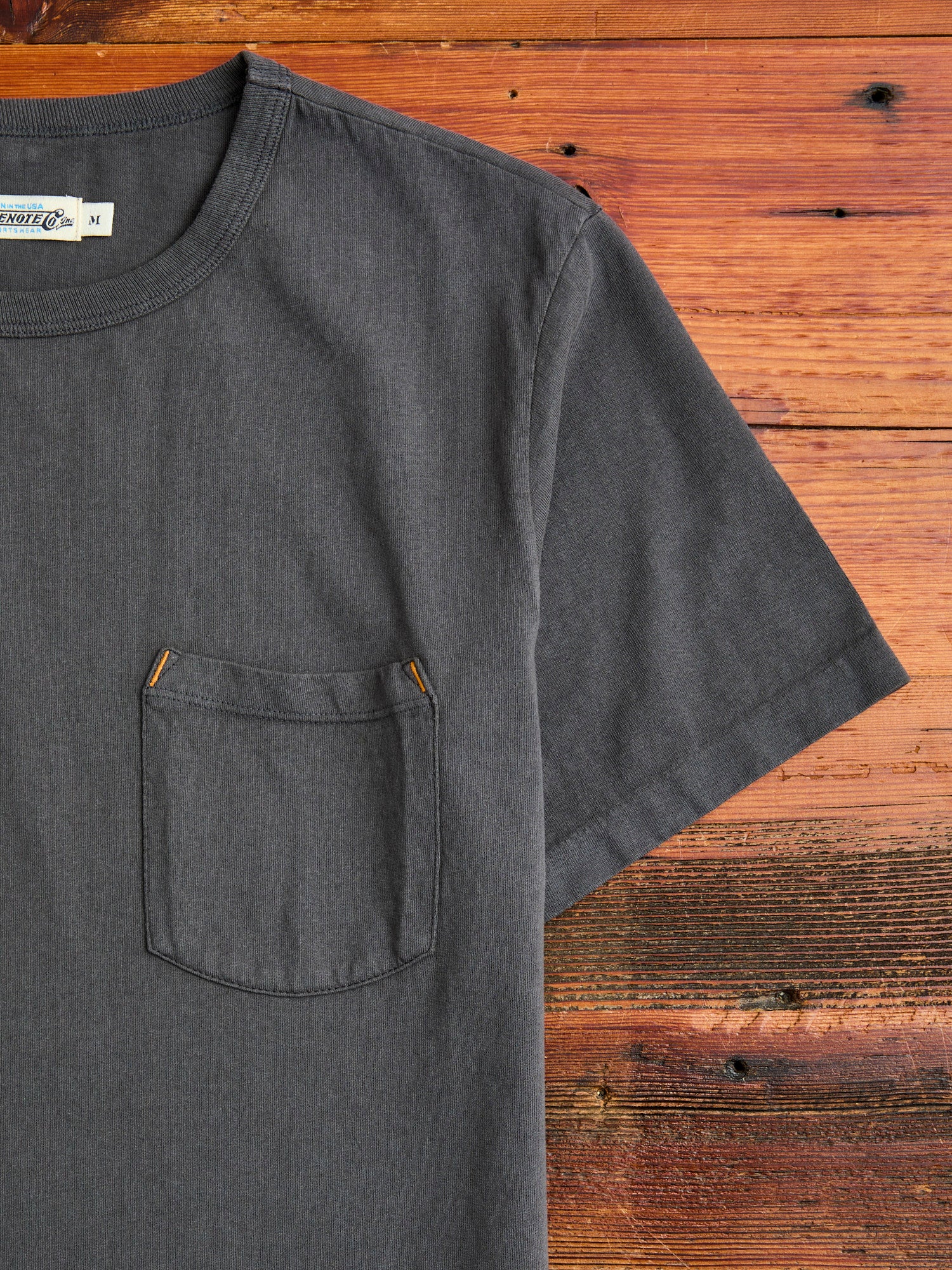 9oz Pocket T-Shirt in Midnight - Image 4