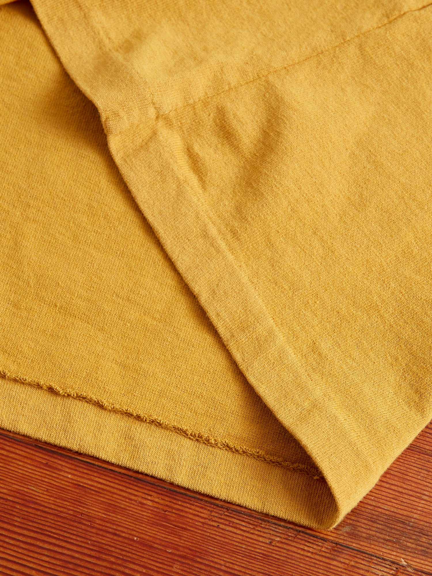 9oz Pocket T-Shirt in Mustard - Image 5