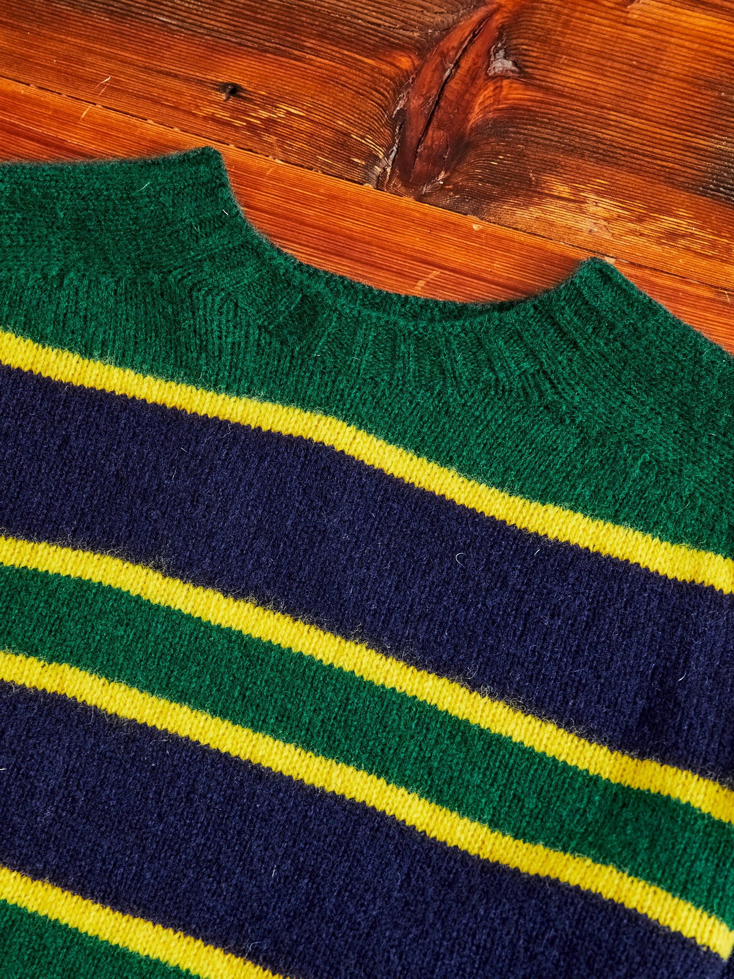 "Absolute Belter" Wool Sweater in Forest - Image 3