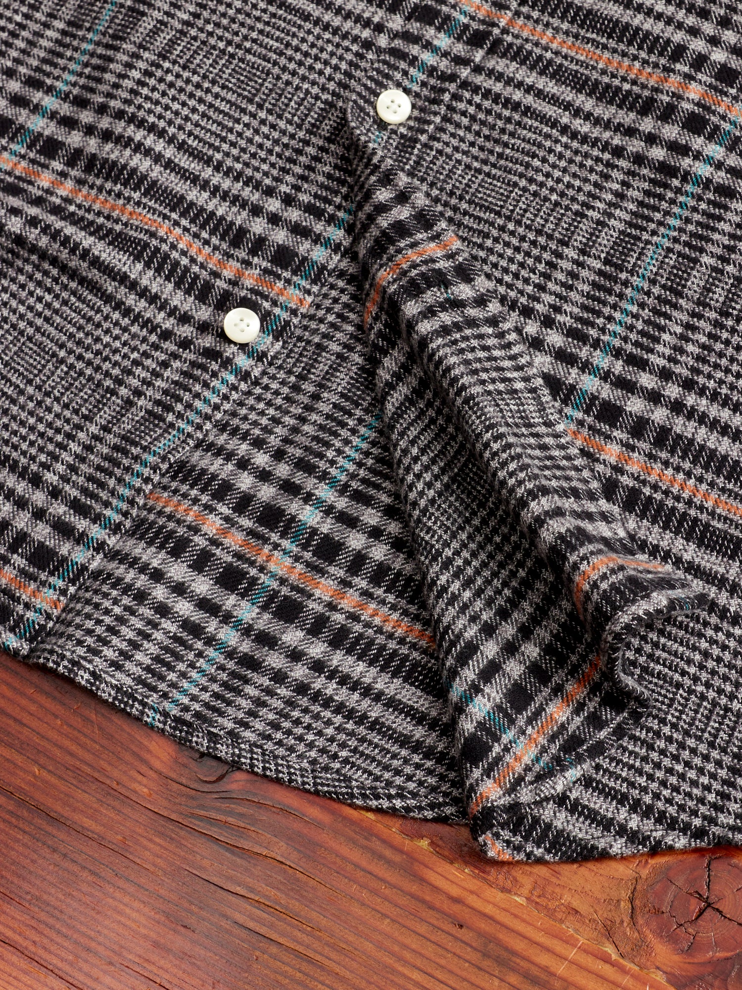 Abstract Pow Button-Up Shirt in Grey - Image 6