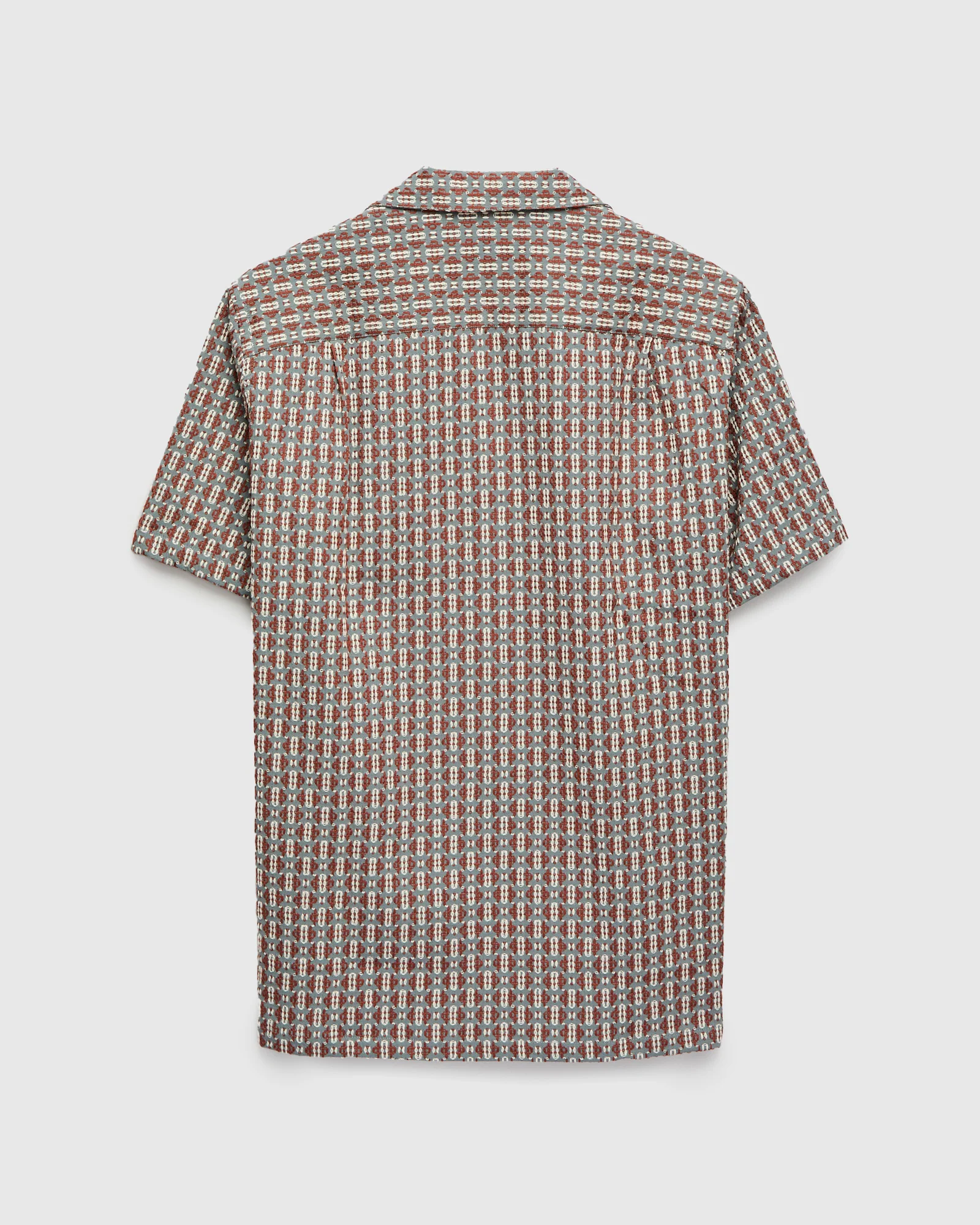 Abstract Tile Shirt in Coast - Image 2