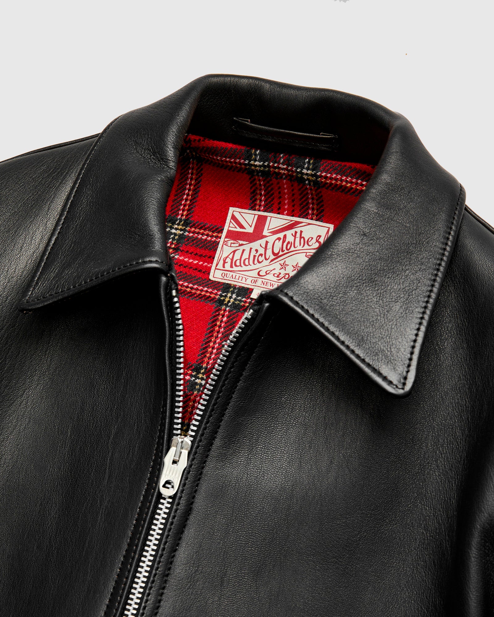 AD-00 Sheepskin Husky Jacket in Black Teacore - Image 4