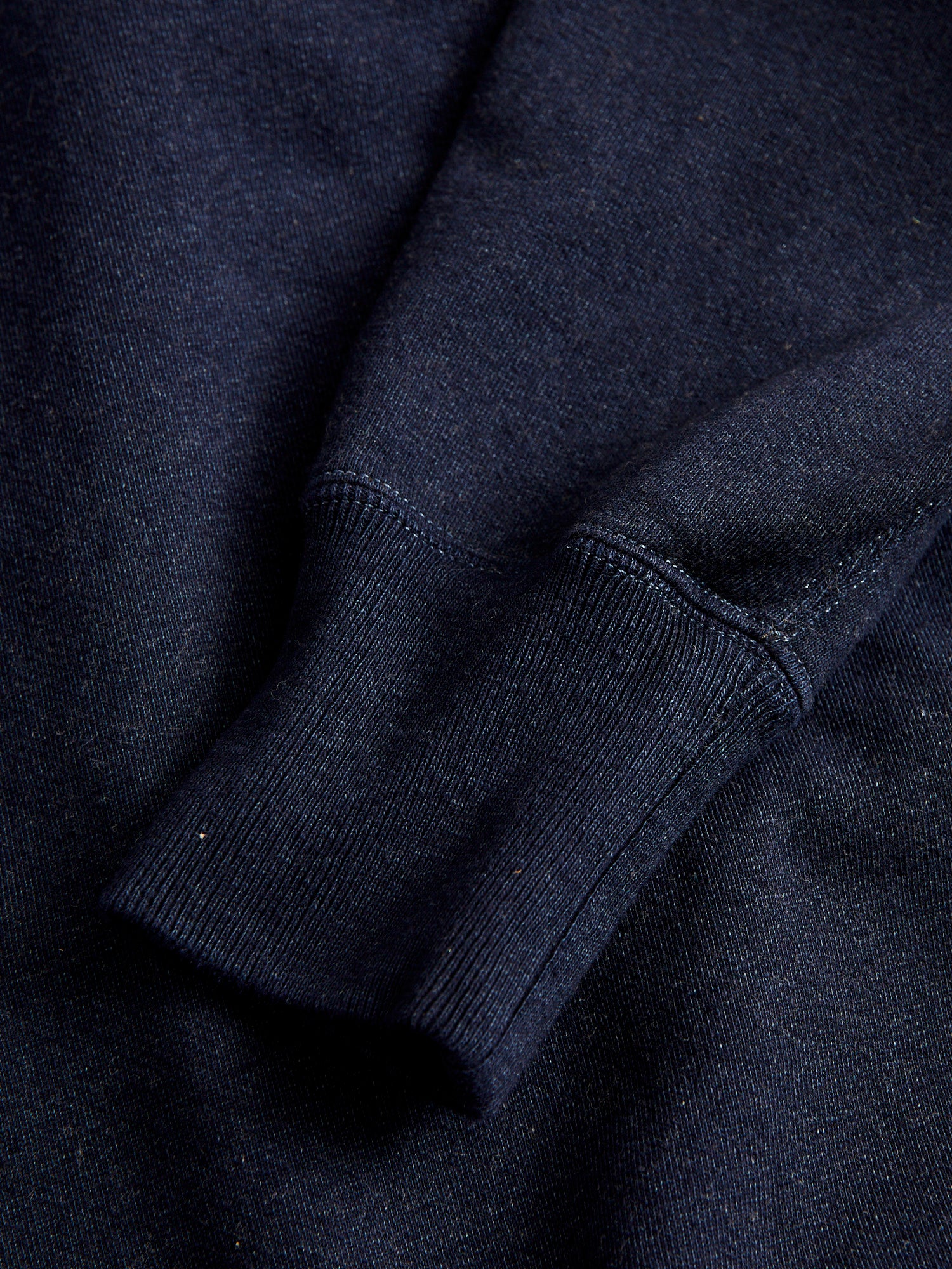 "Aishibu" Crewneck Sweater in Indigo - Image 5