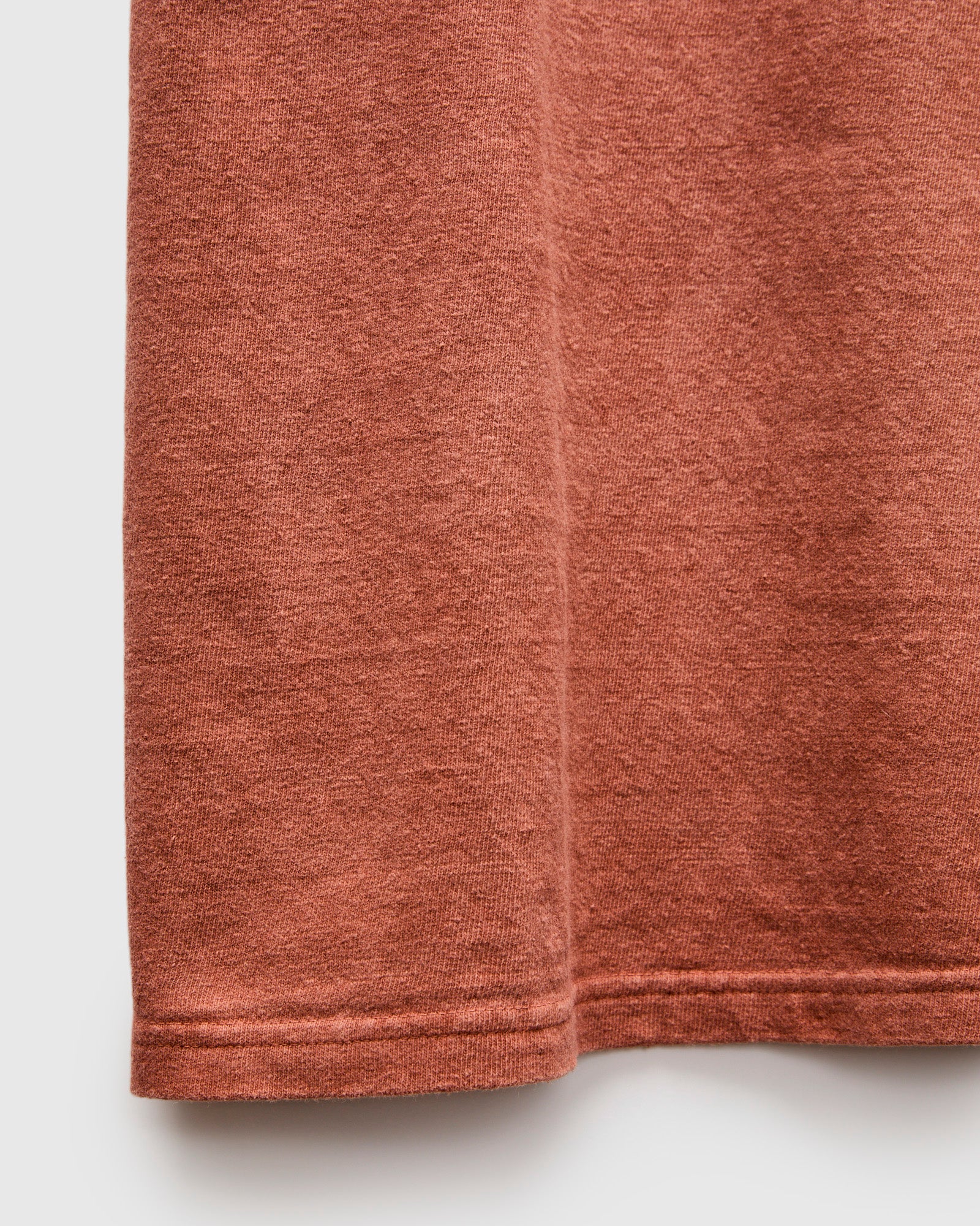 Amami Hand Dyed ELS Recycled Cotton T-Shirt in Sharinbai Doro - Image 7