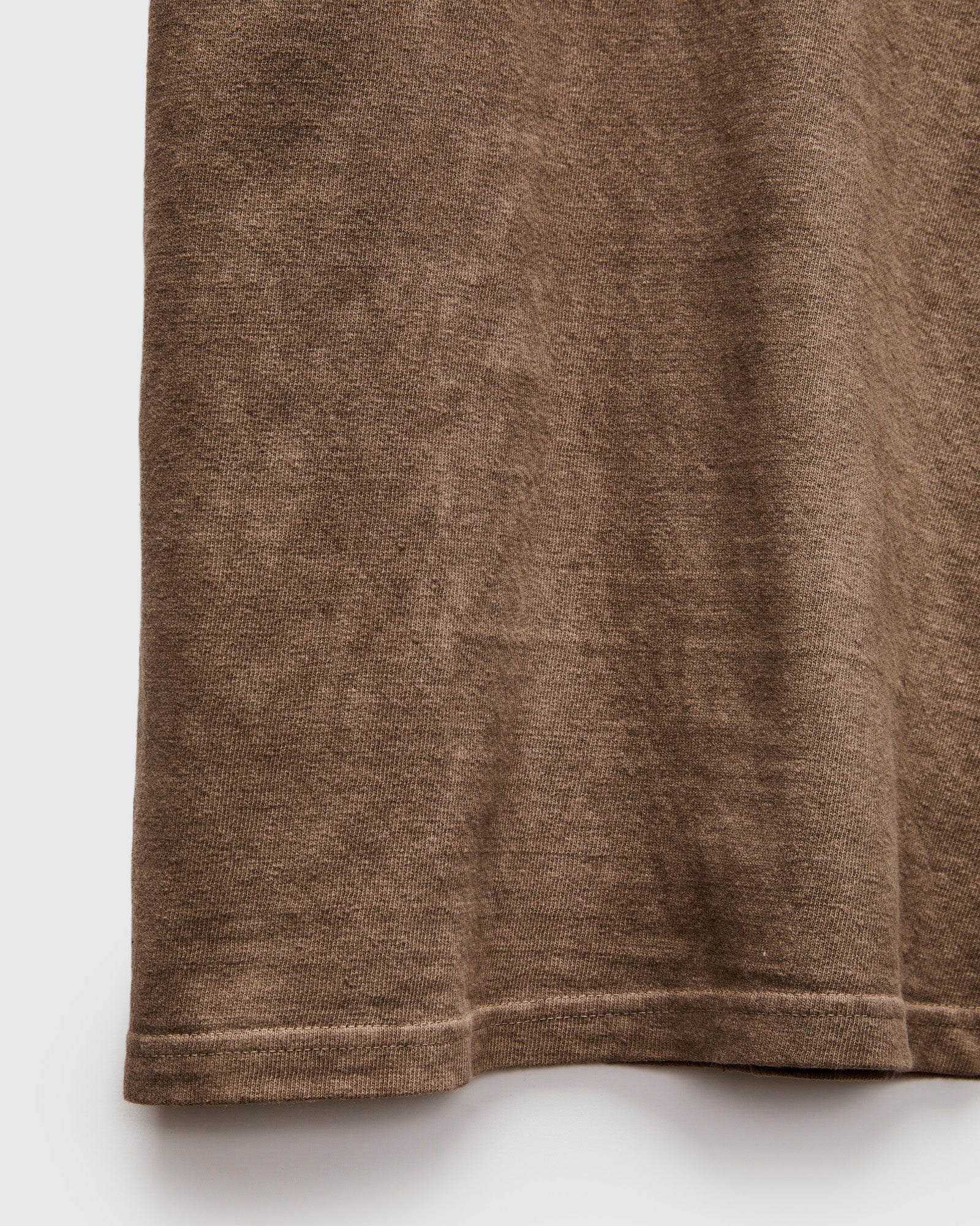 Amami Hand Dyed ELS Recycled Cotton T-Shirt in Sharinbai Doro Max - Image 7